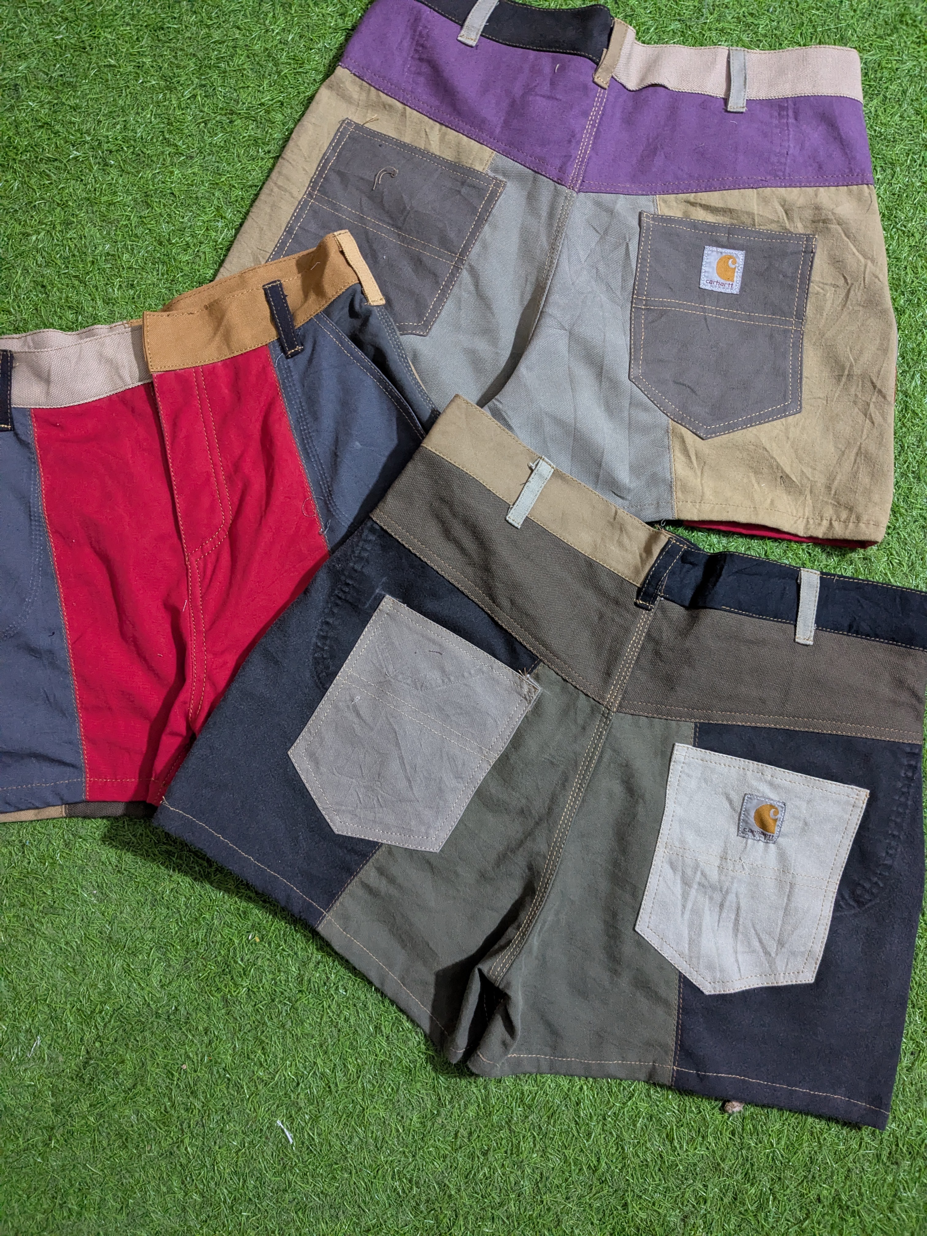 Upcycle Carhartt Mini shorts
