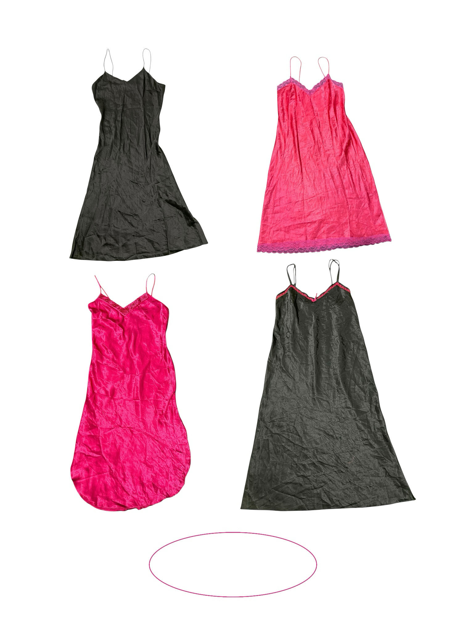 Yv260 Romantic slip Dress 7P