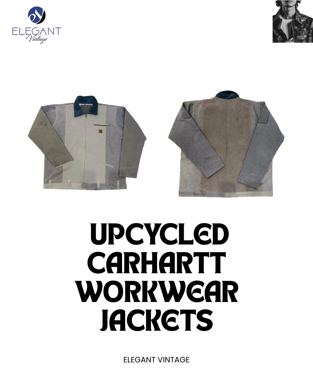 UPCYCLED Carhartt Workwear Jackets - EVR0163