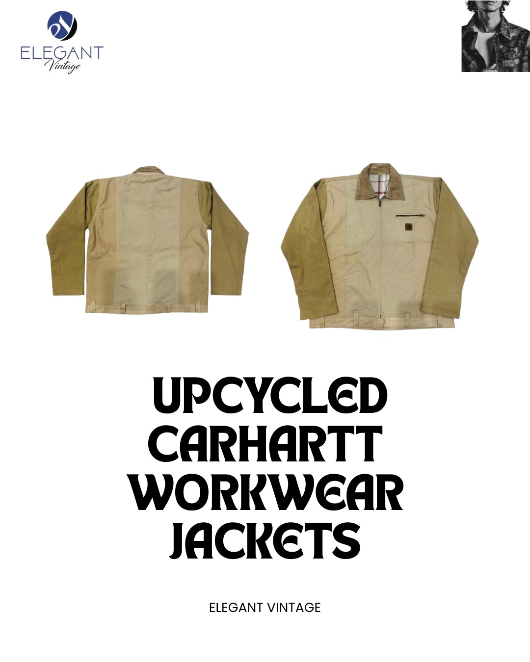 UPCYCLED Carhartt Workwear Jackets - EVR0164