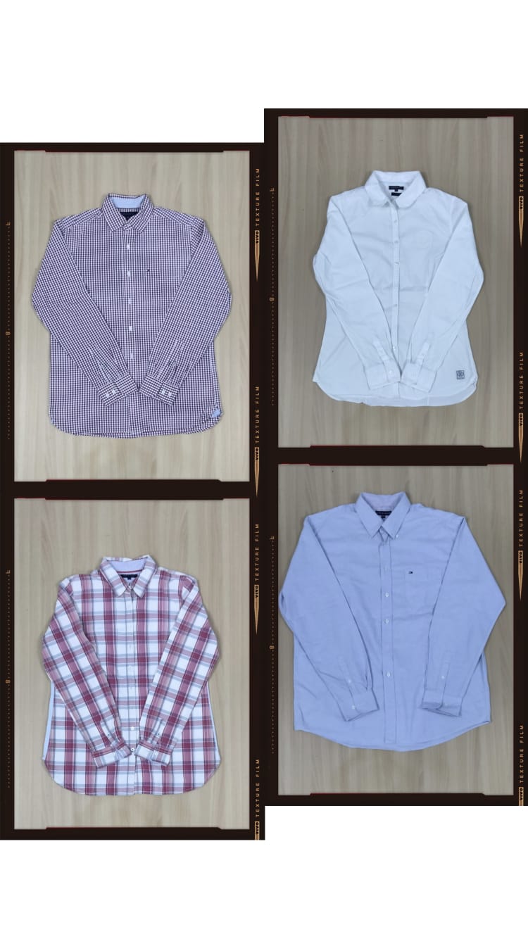 JA 0605 Tommy Hilfiger Camicie a Manica Lunga