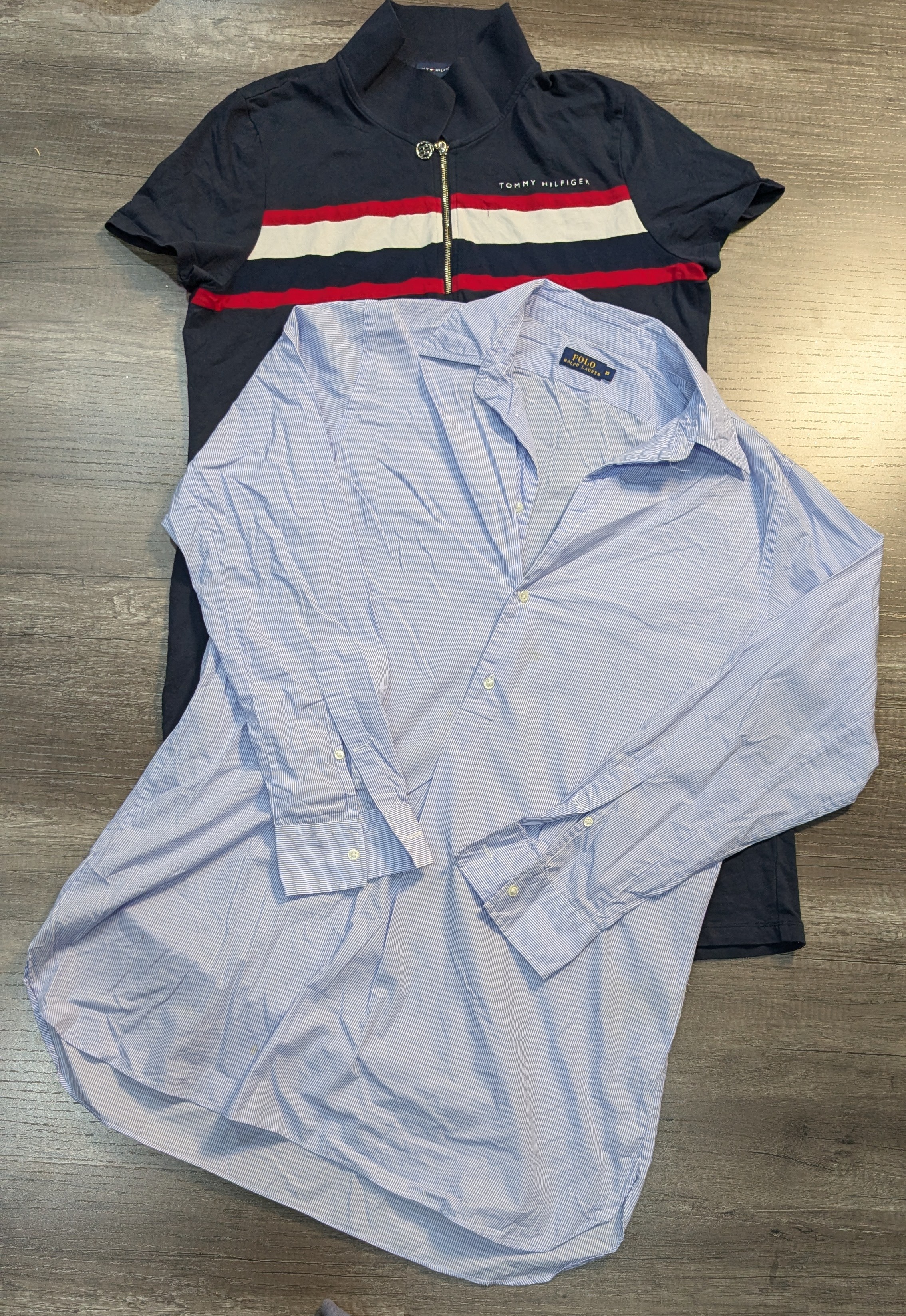 4203 - Ralph Lauren, Tommy Hilfiger Blusa, T-shirt