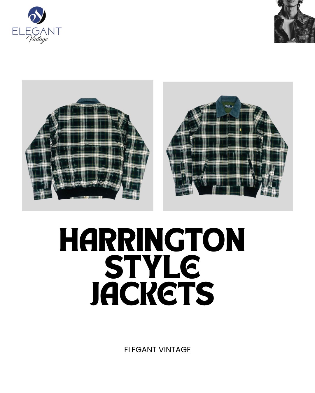 UPCYCLED Harrington Style Jackets - EVR0094