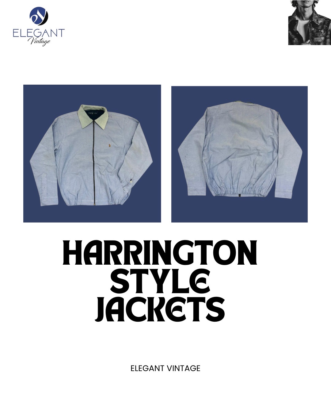 UPCYCLED Harrington Style Jackets - EVR0096