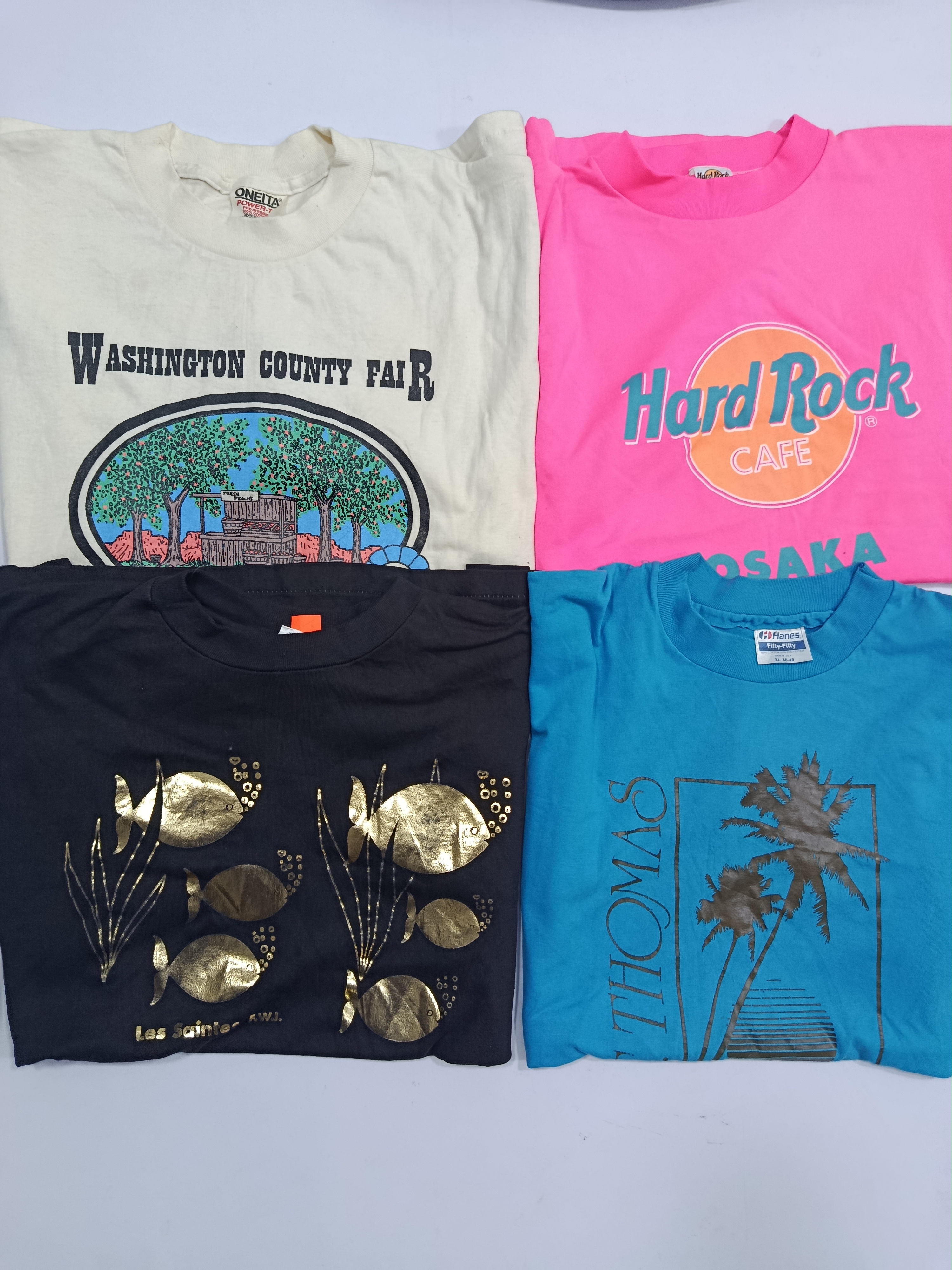 T-shirts à coutures simples (RV # 380)