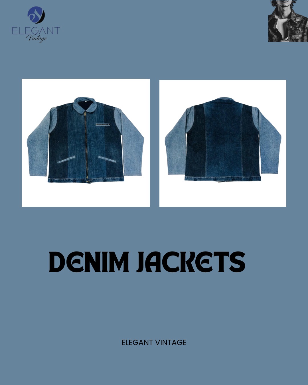 UPCYCLED Denim Jackets - EVR0102