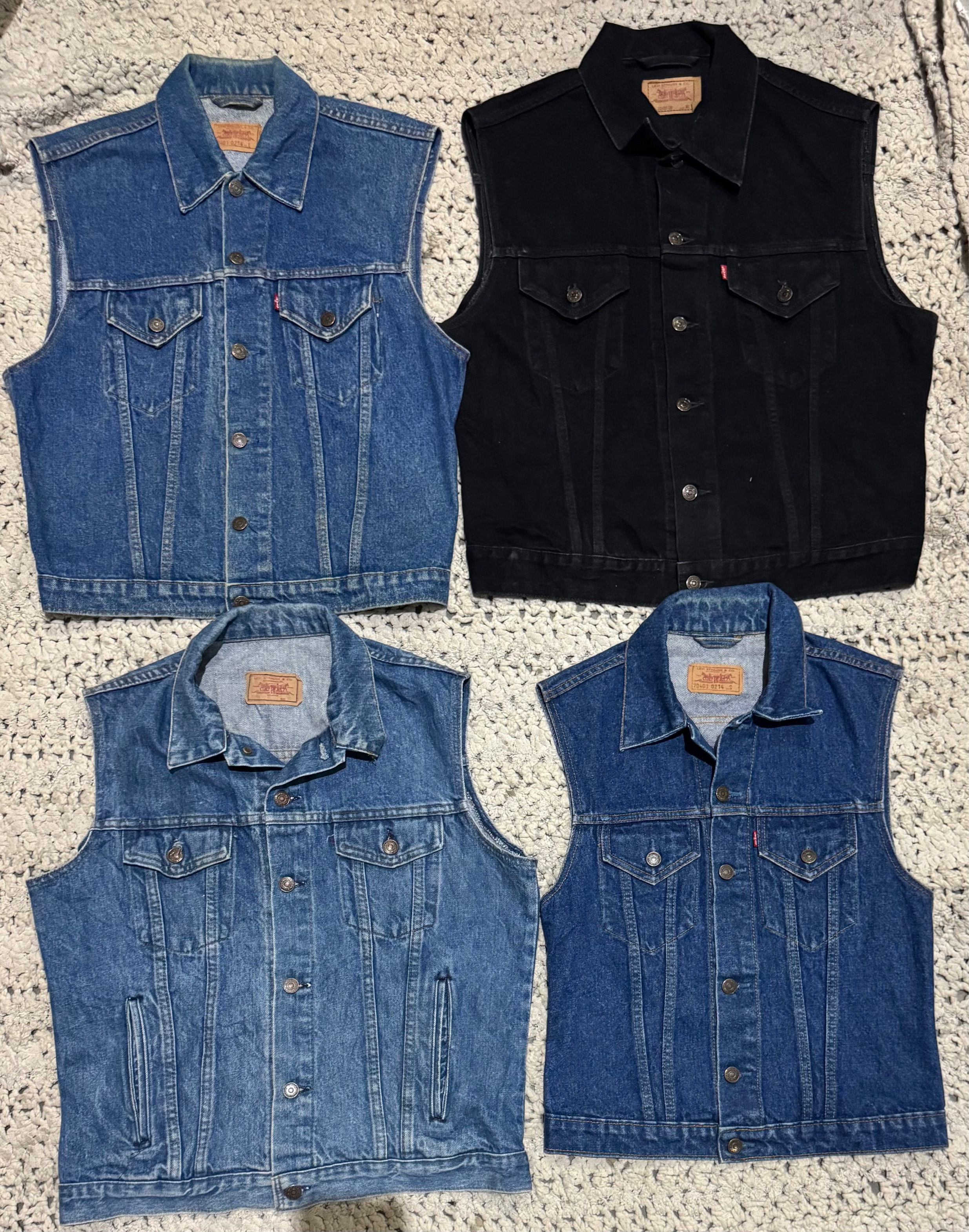 Levis Denim vest 13 pieces