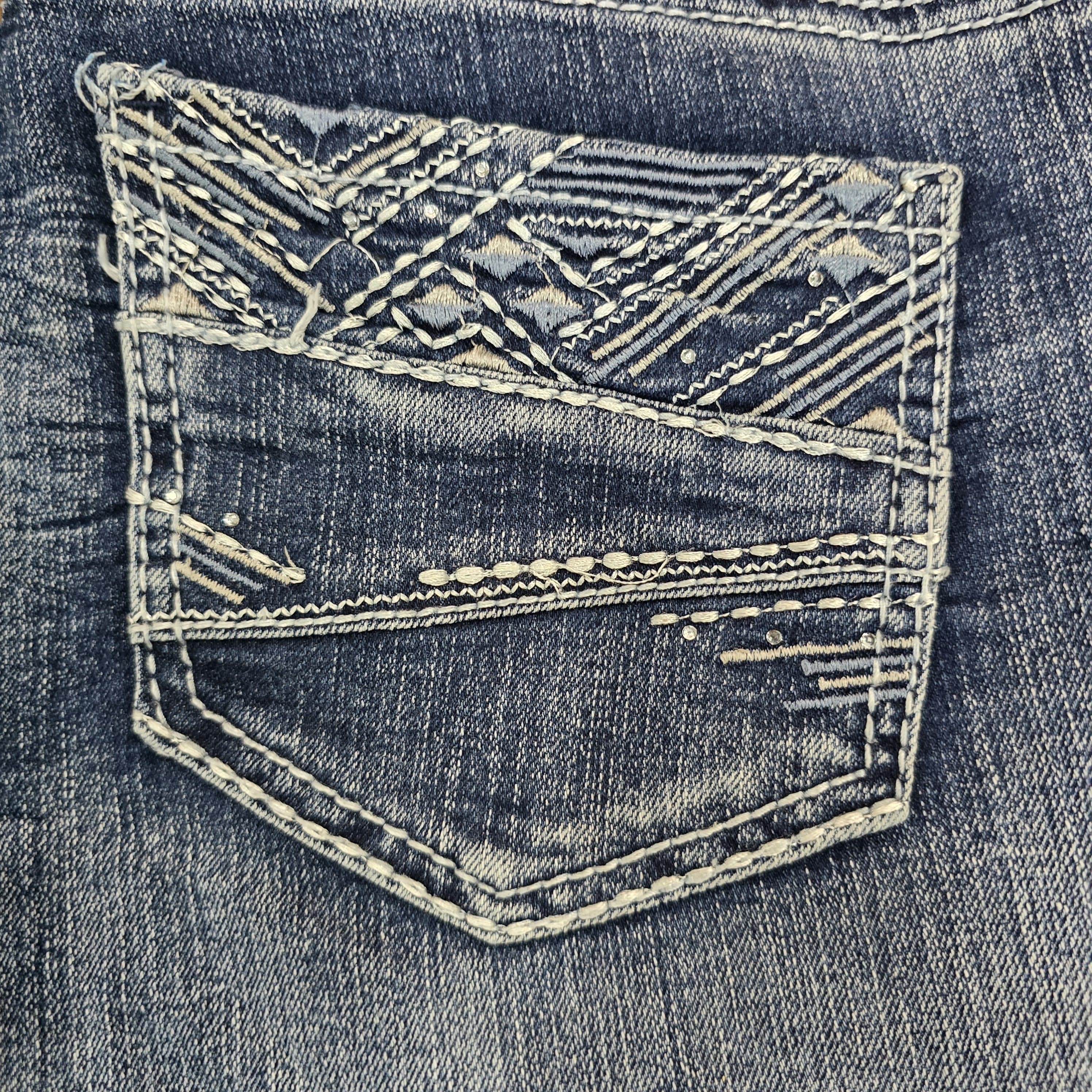 AV-1150 Y2K Style Denim Short