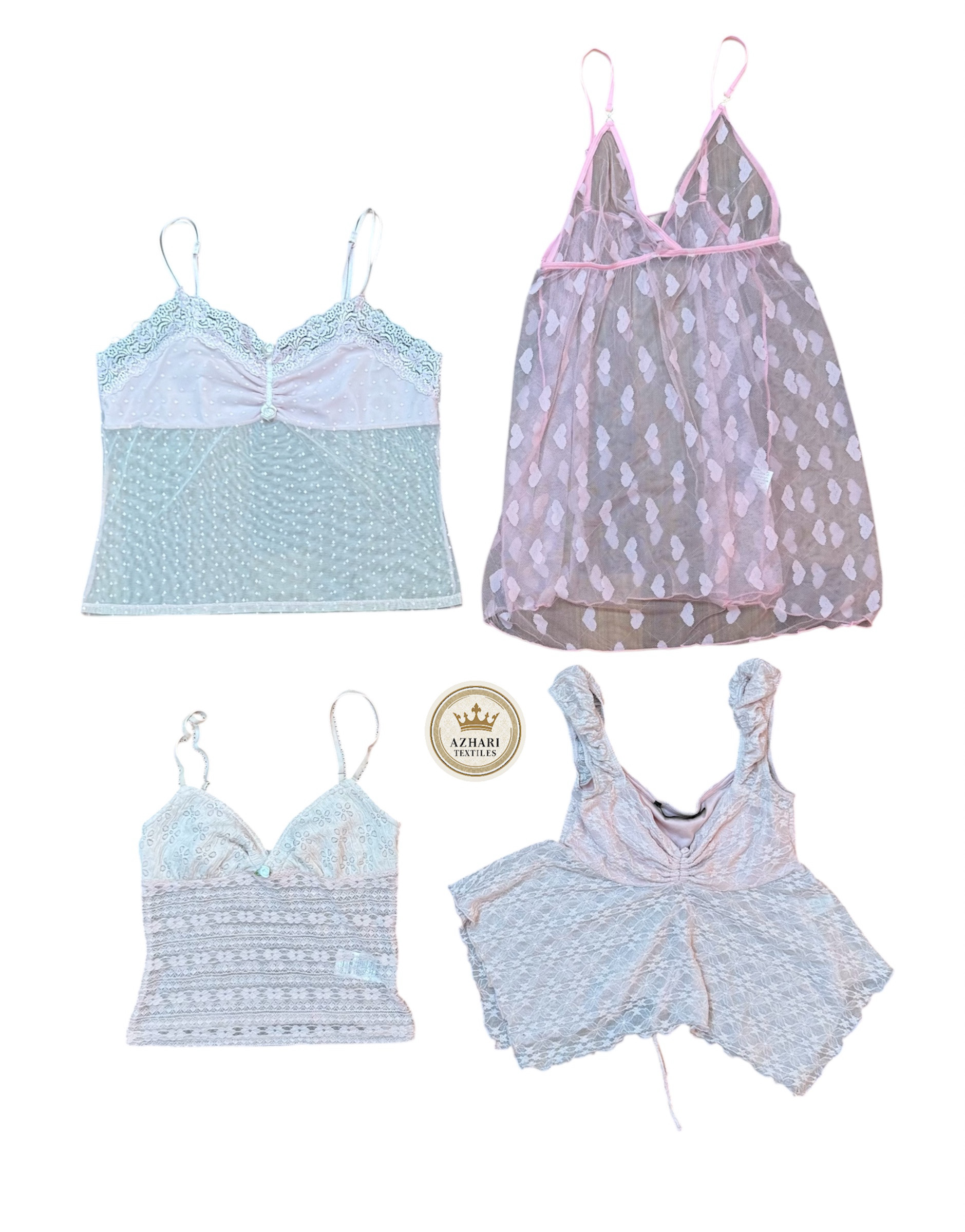 Y2k Baby Doll Red Pink Tops 10 pcs At 602