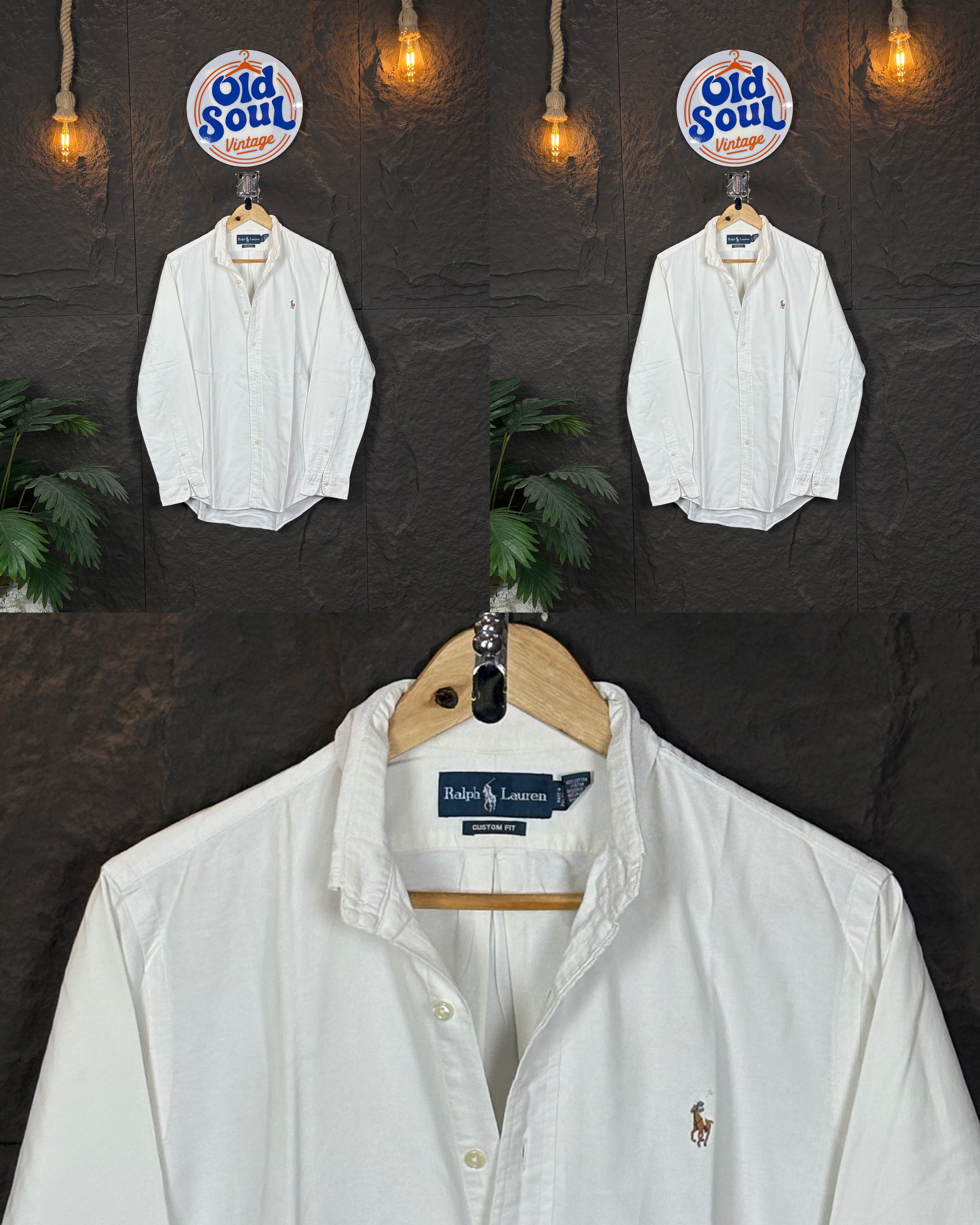 Premium Ralph Lauren White Shirts