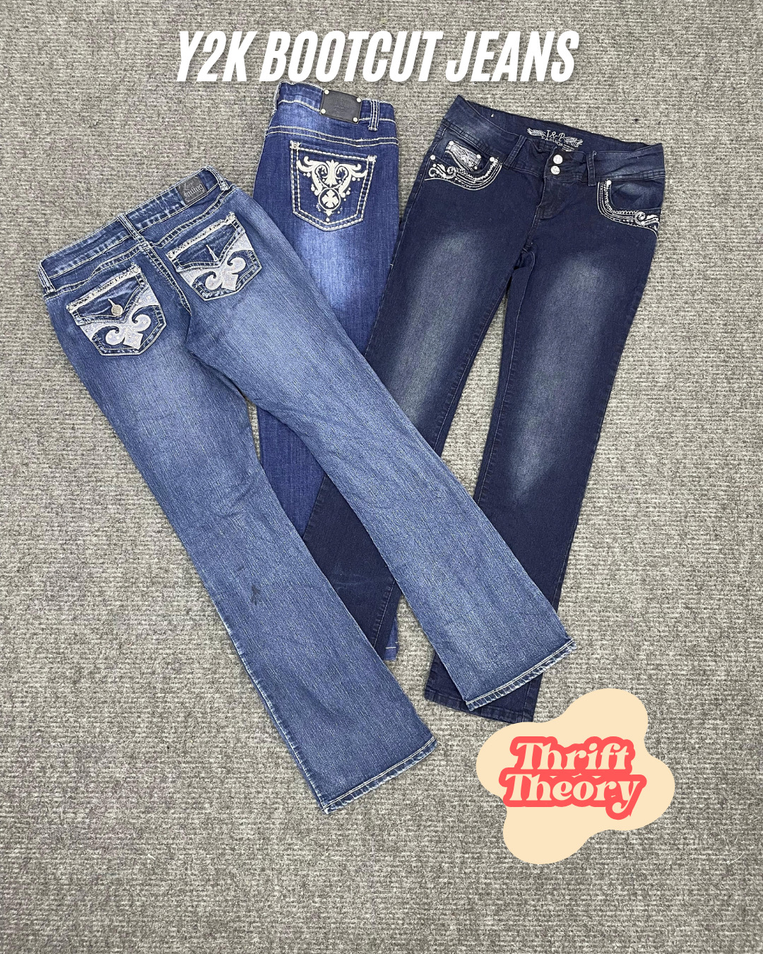 Y2K Bootcut Jeans - (06/03)