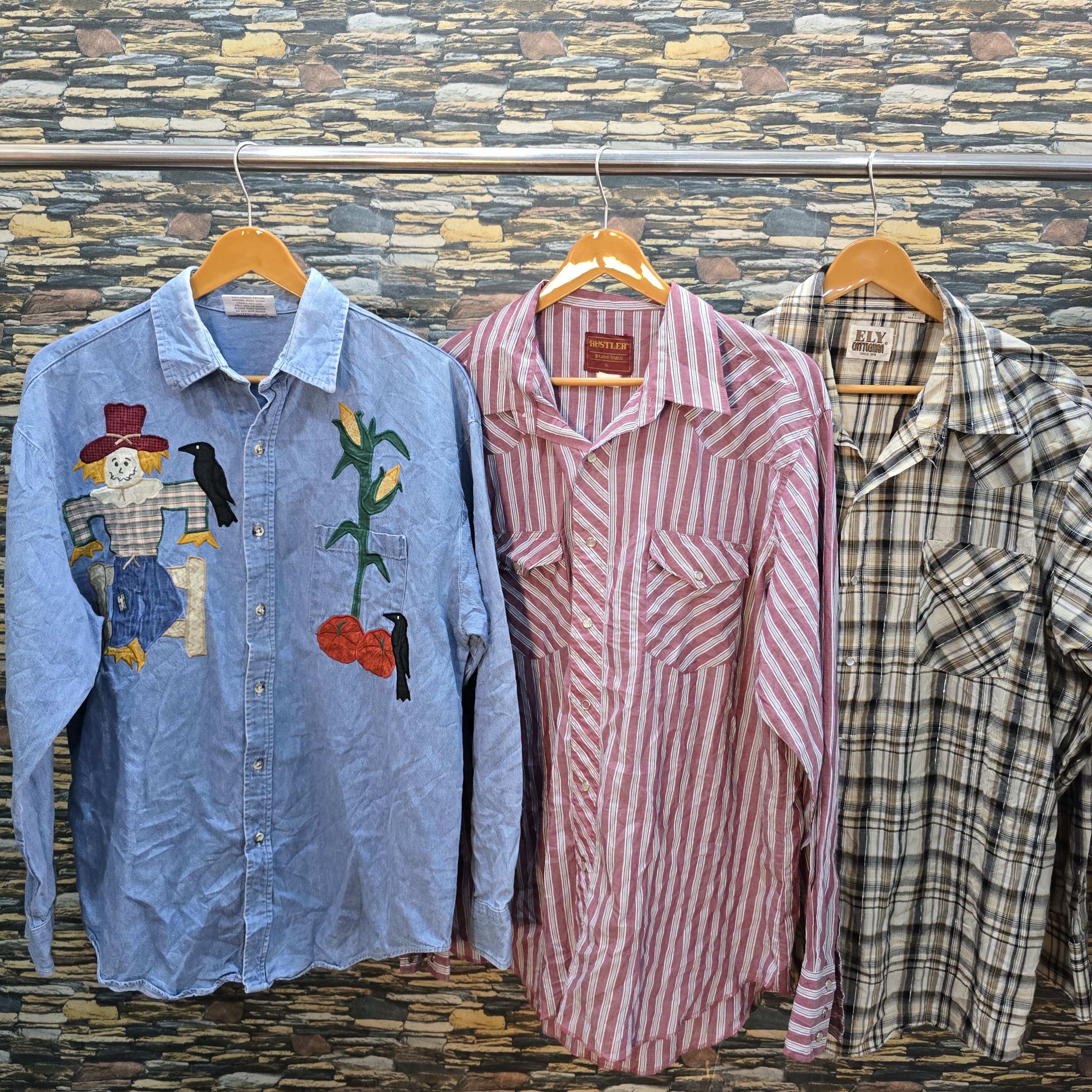 AVG-0314 Camicie Vintage da Uomo