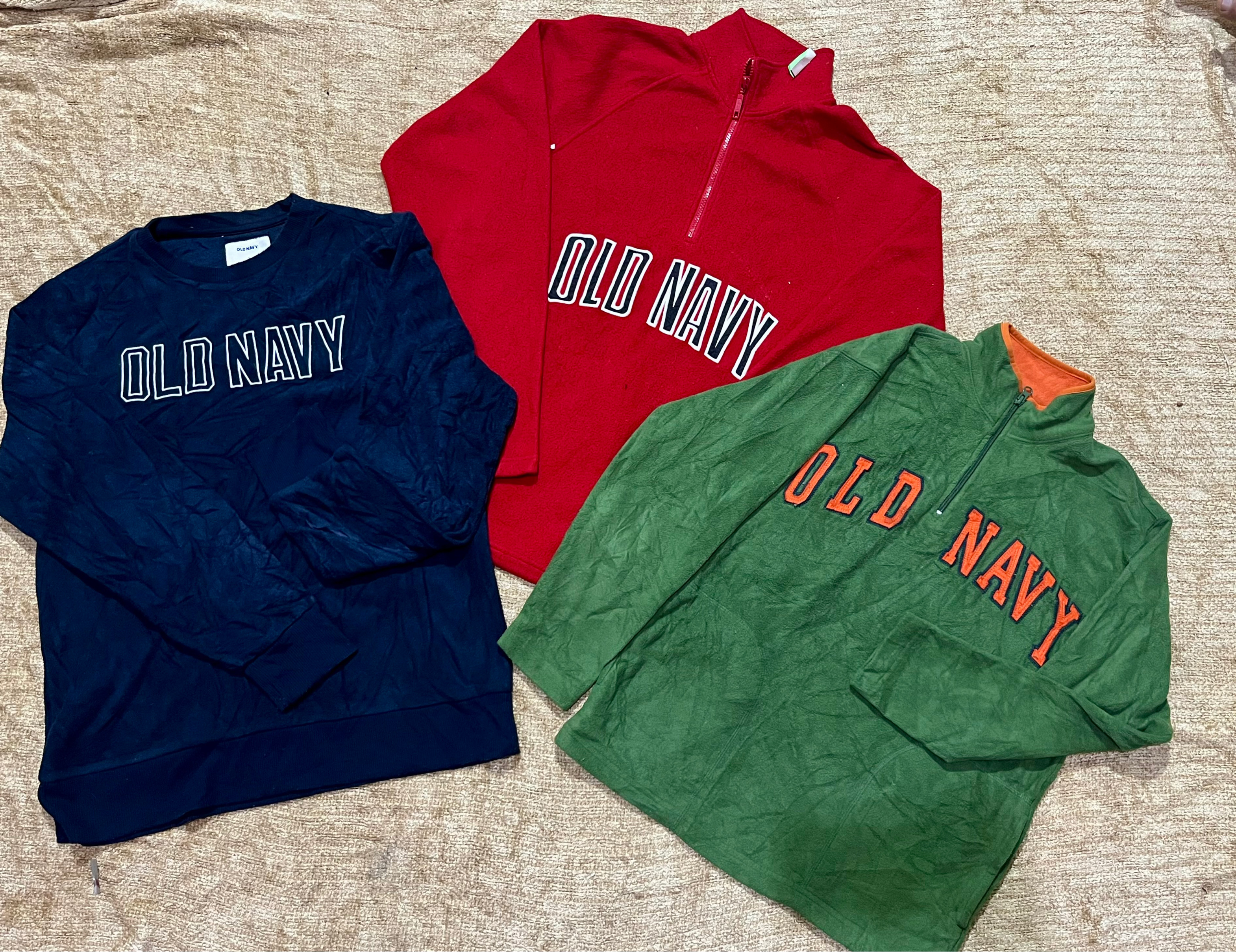 Old Navy half Zipper Sweaters - Big logo - Premium..