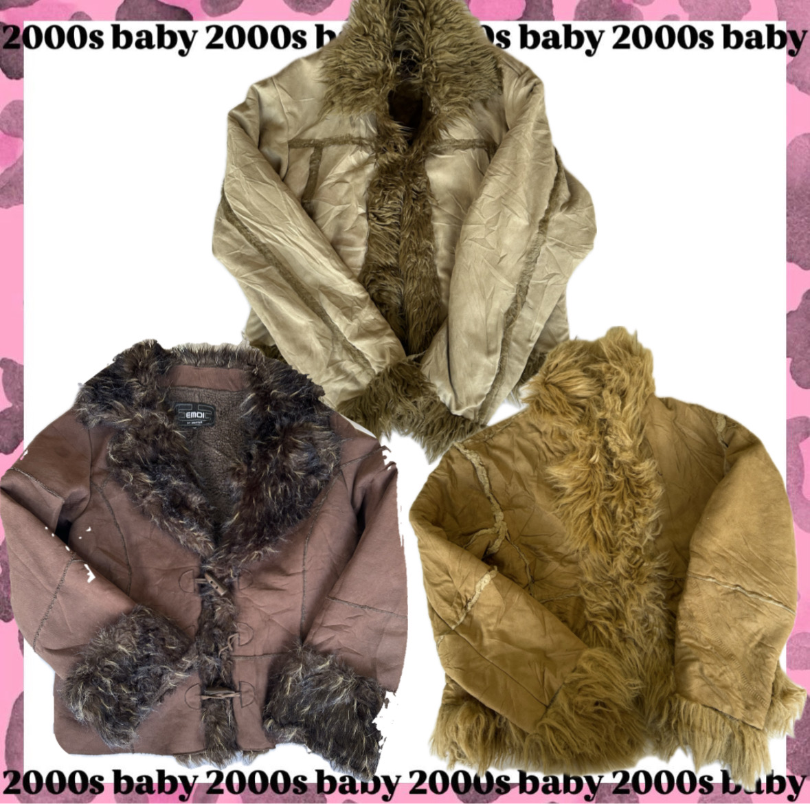 Penny Lane Fever short afghan coats- {102}