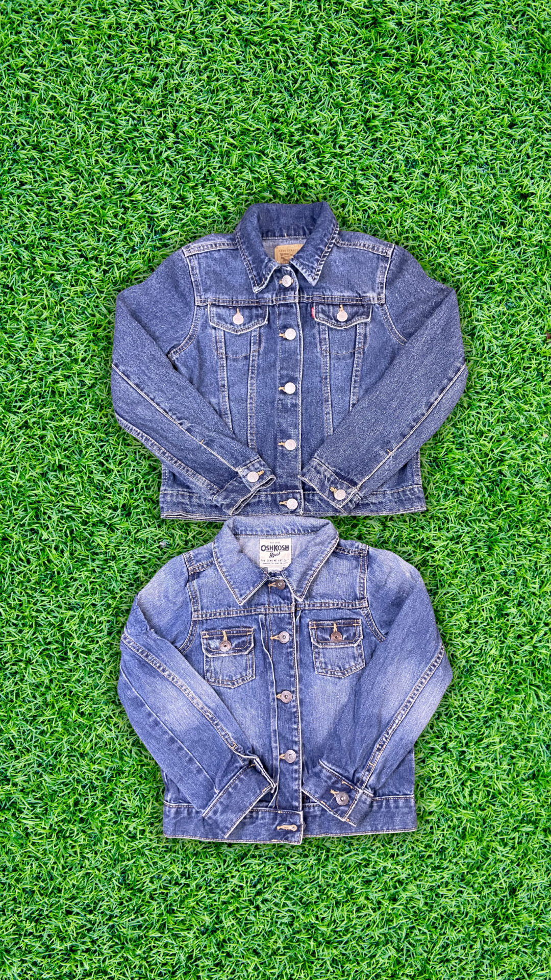 A.Y186 Kids Levi's and Oshkosh jackets