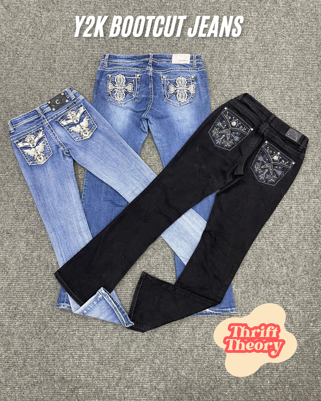 Y2K Bootcut Jeans - (07/03)