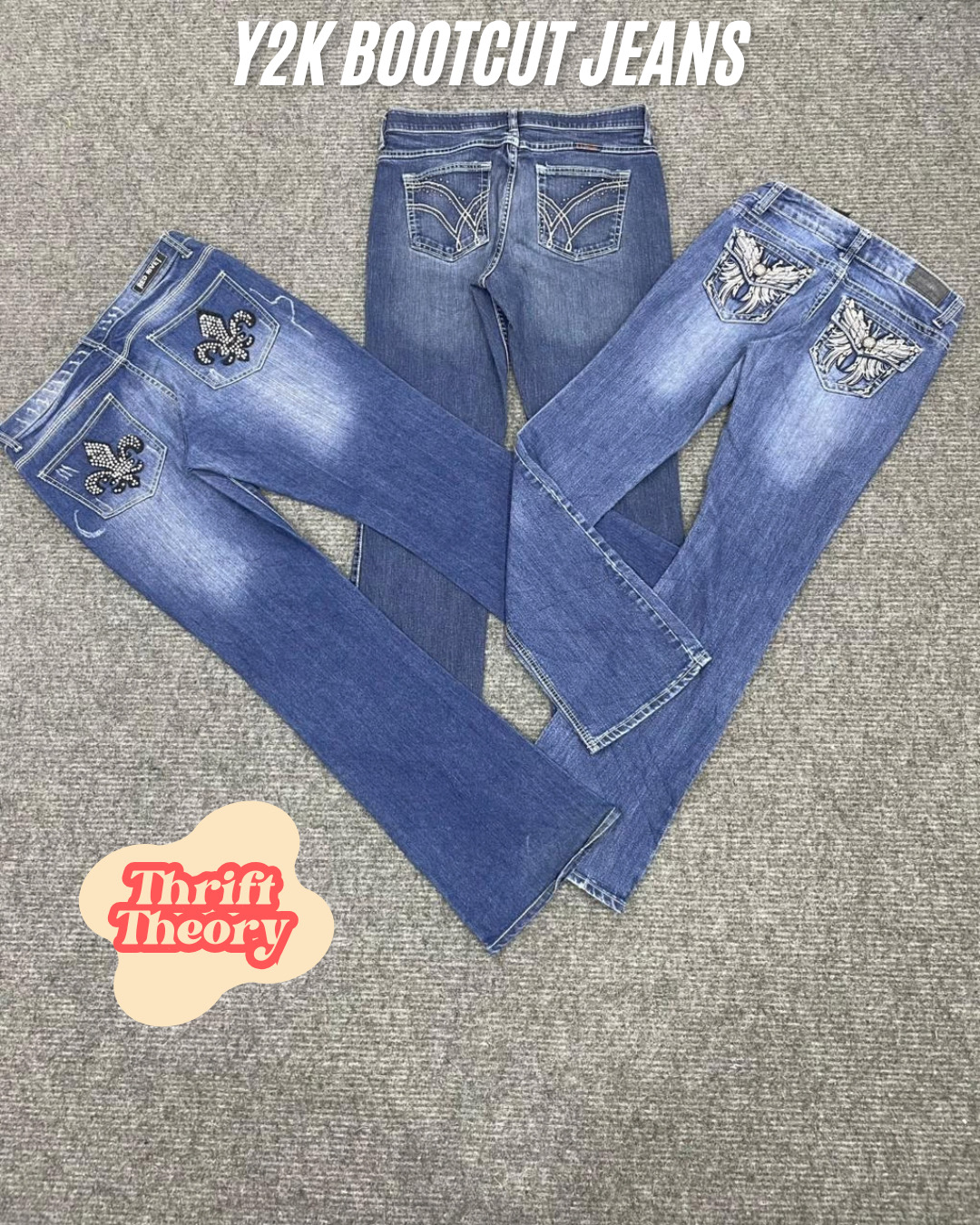 Y2K Bootcut Jeans - (07/03)