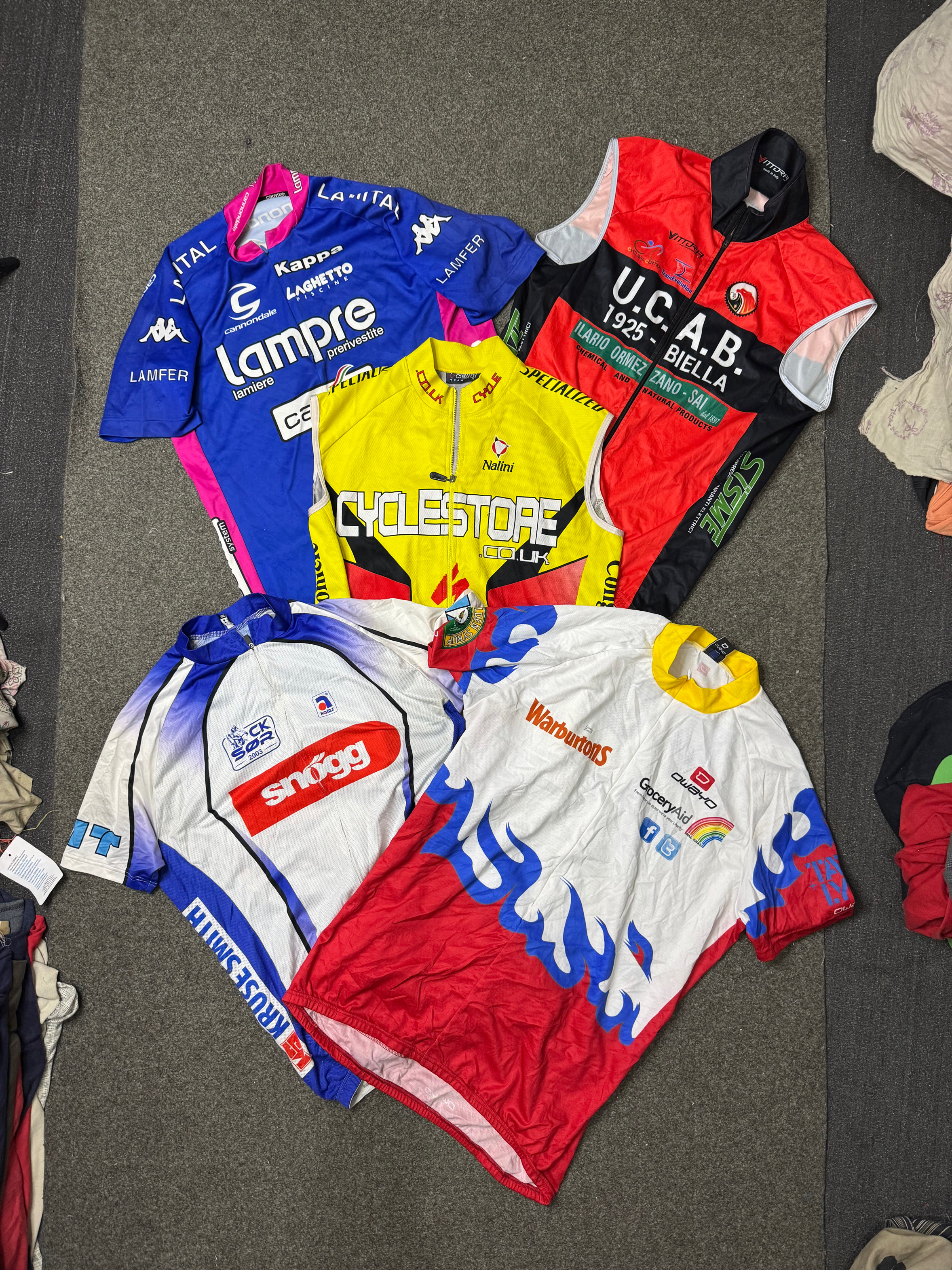 Vintage-Fahrradtrikot