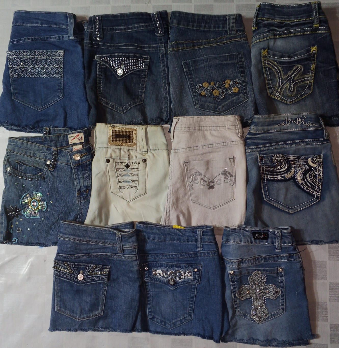 CATO AND OTHER MIX BRANDS MINI SKIRTS  (MD1100)