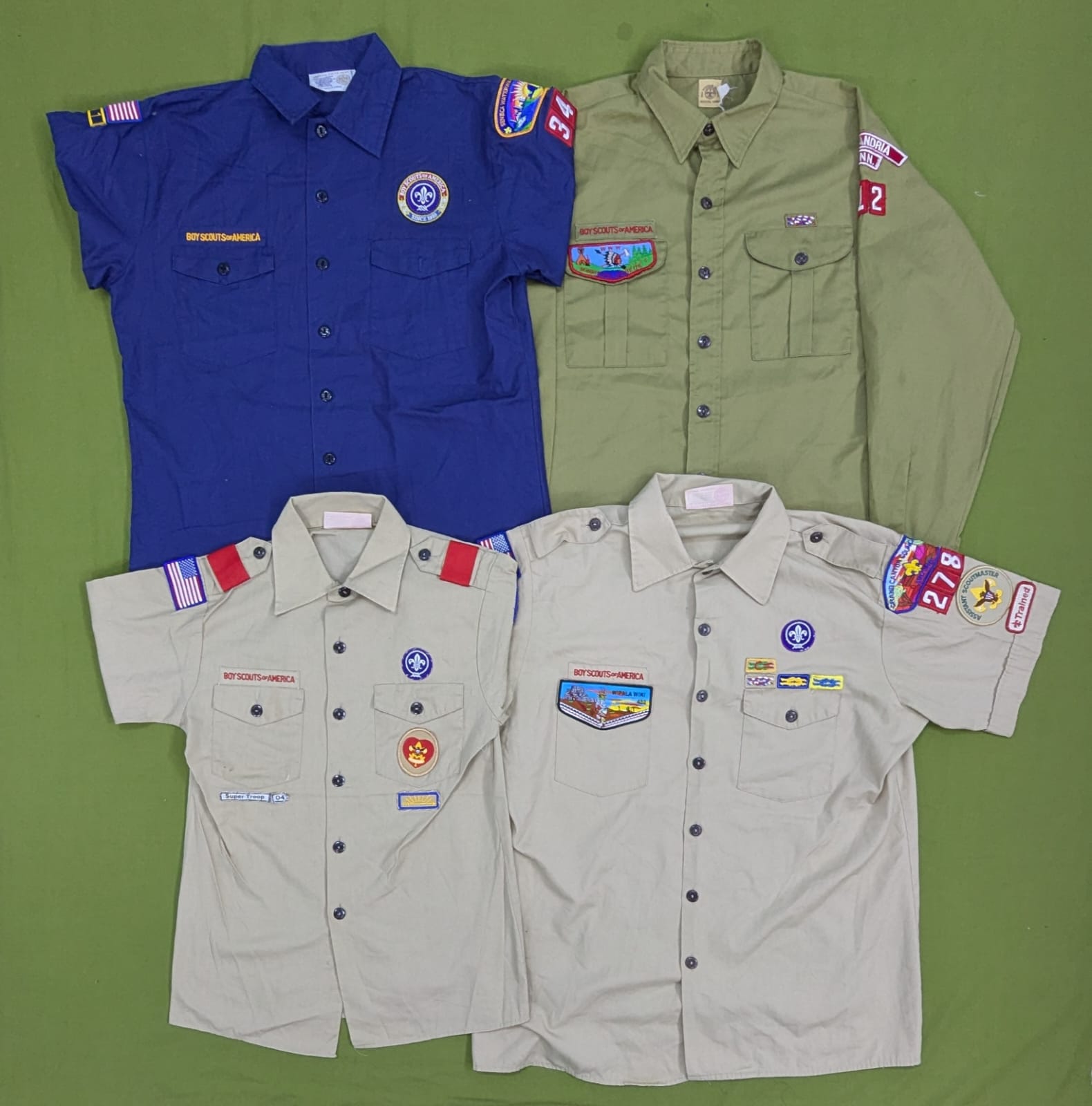 💥 RV2412 Vintage Scott Shirts