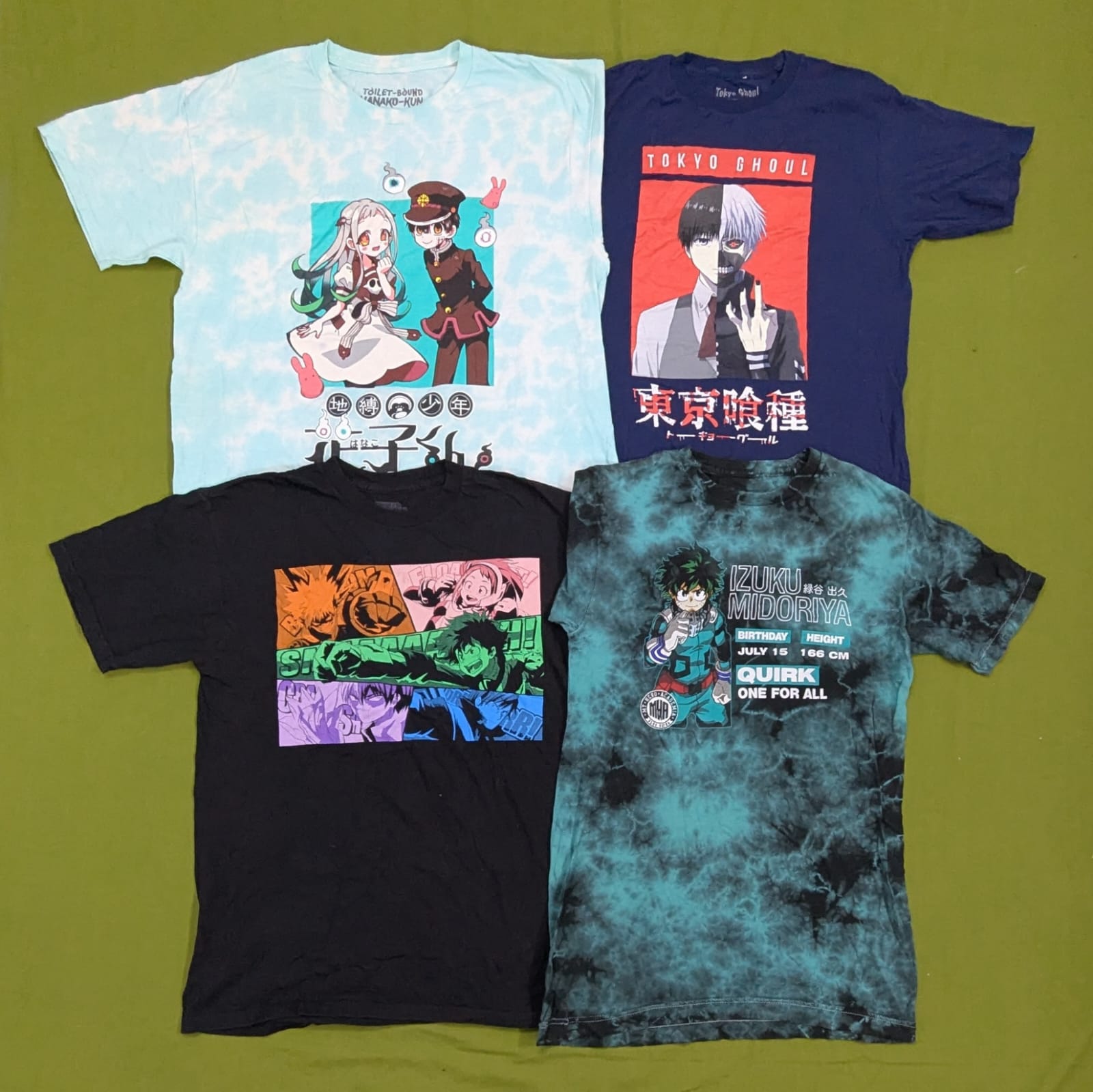 💥 RV2415 Japanese Cartoon Tshirts