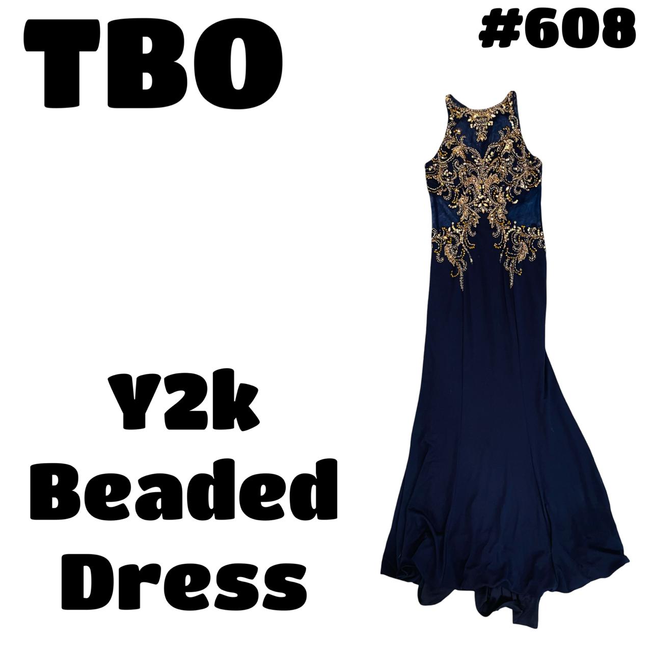 Robe perlée Y2k #608
