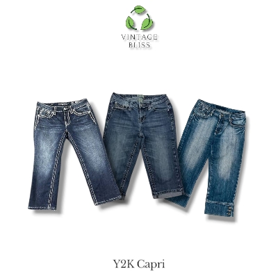 Y2K Capri Jeans