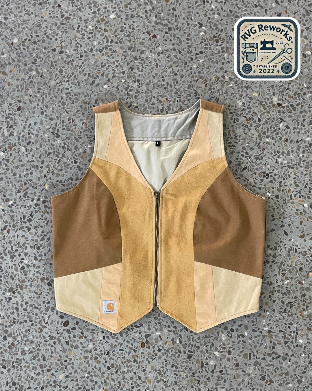 Upcycled Panel Utility Vest