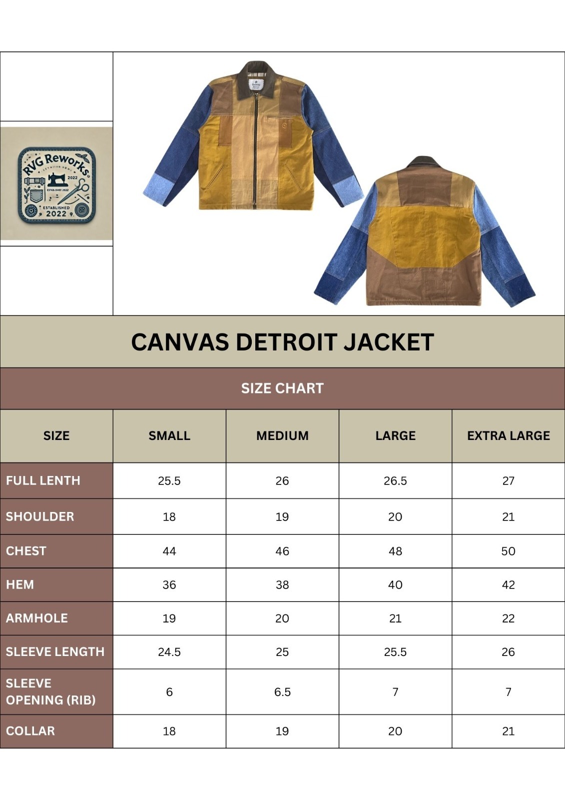 Upcycled Two-Tone Workwear Jacket