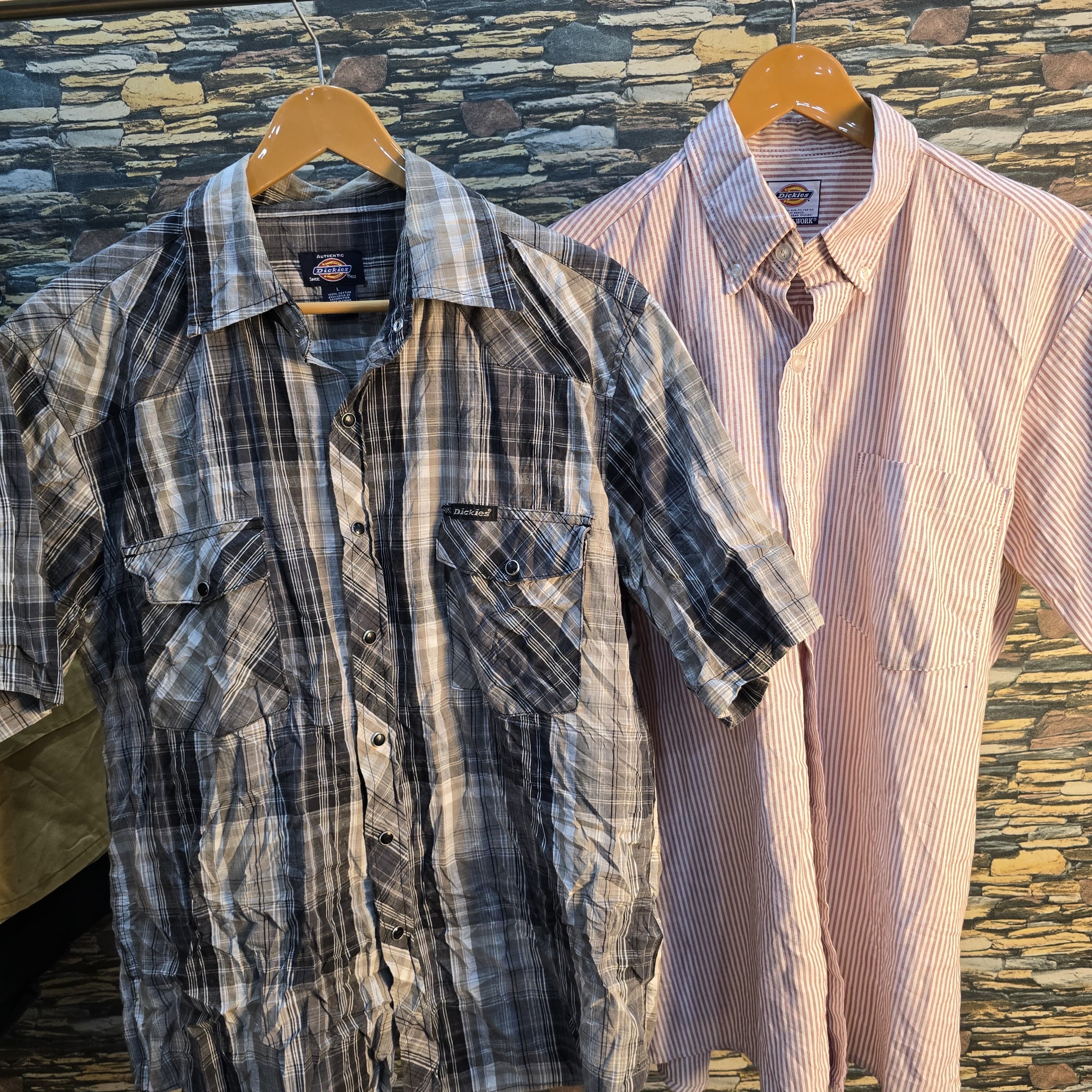 AVG-0321 Dickies Button Up Shirts