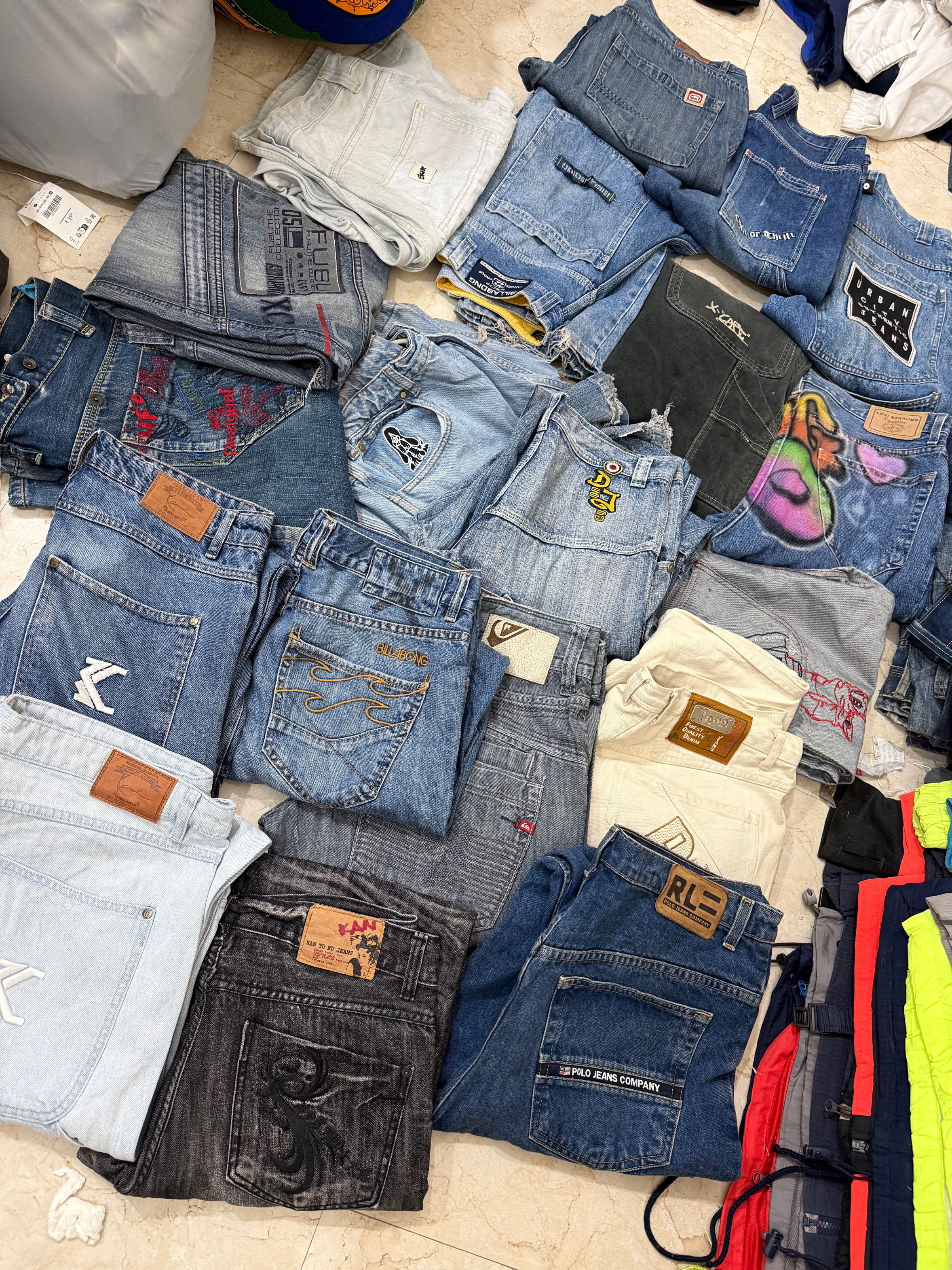 hiphop y2k jeans 42 pieces