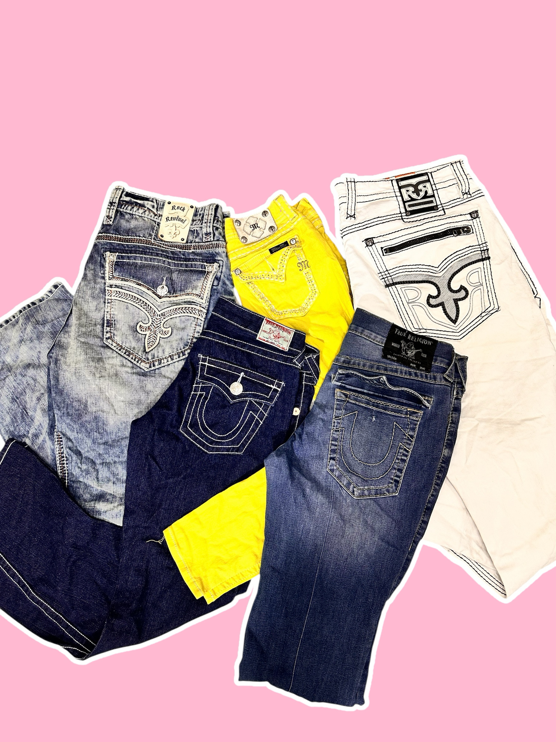 Miss mee Rock Revival True religion jeans x 32