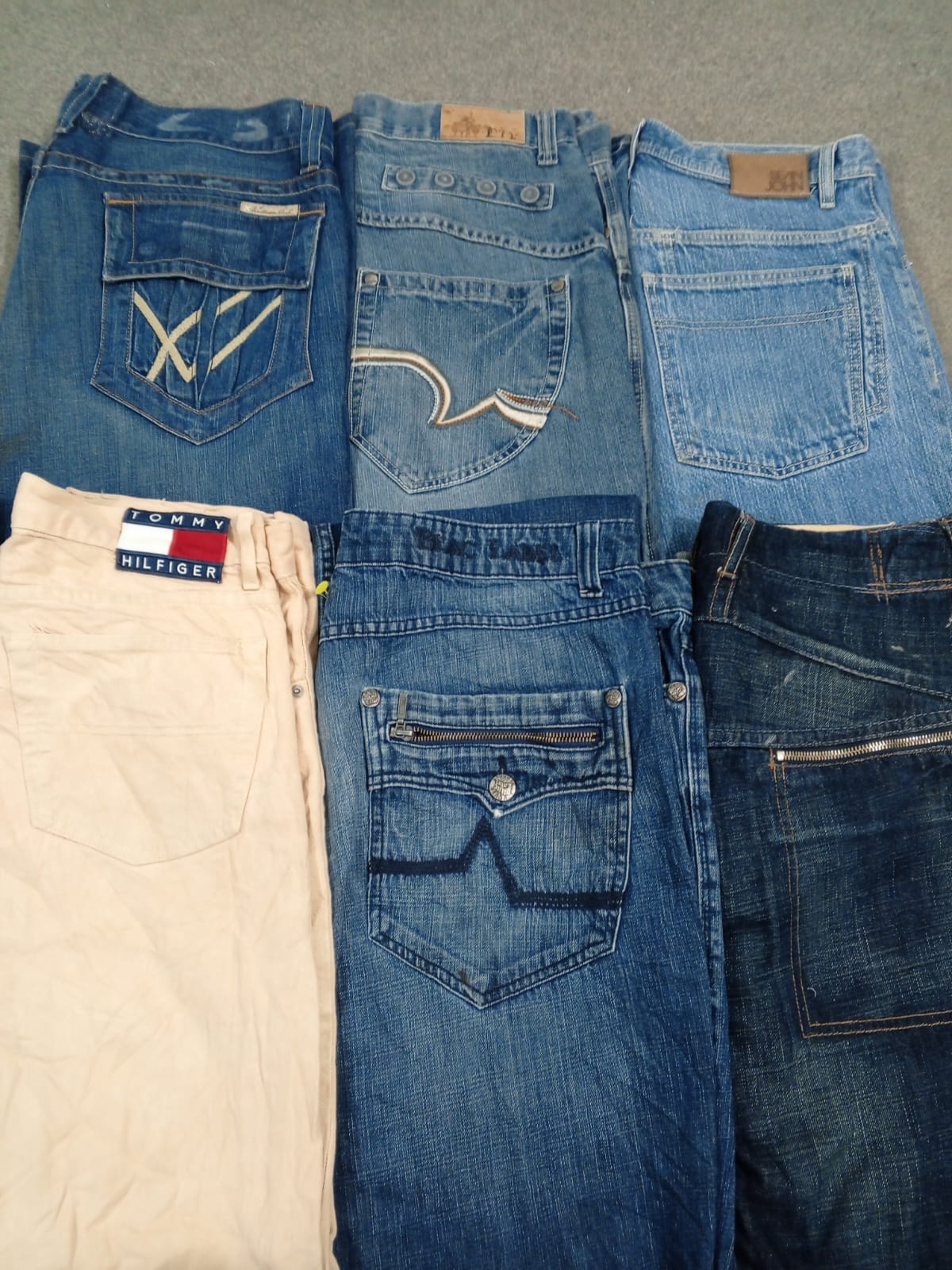 Jean designer baggy homme HD1385