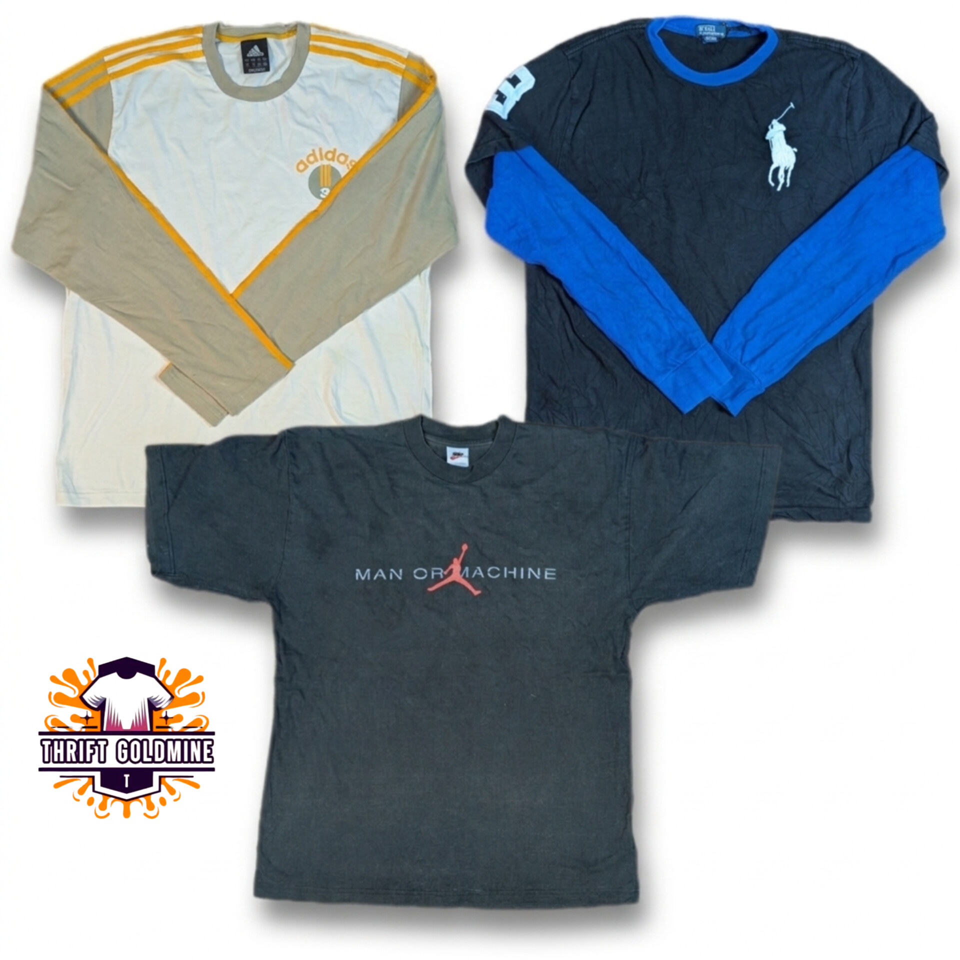 Vintage Mix Brand Round neck T shirt