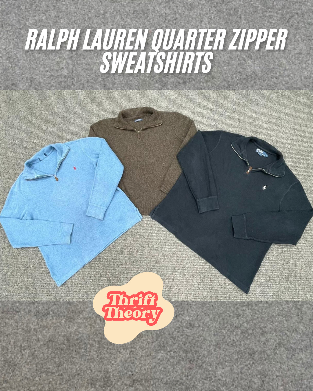 Ralph Lauren Quarter Zipper Sweatshirts - (08/03)