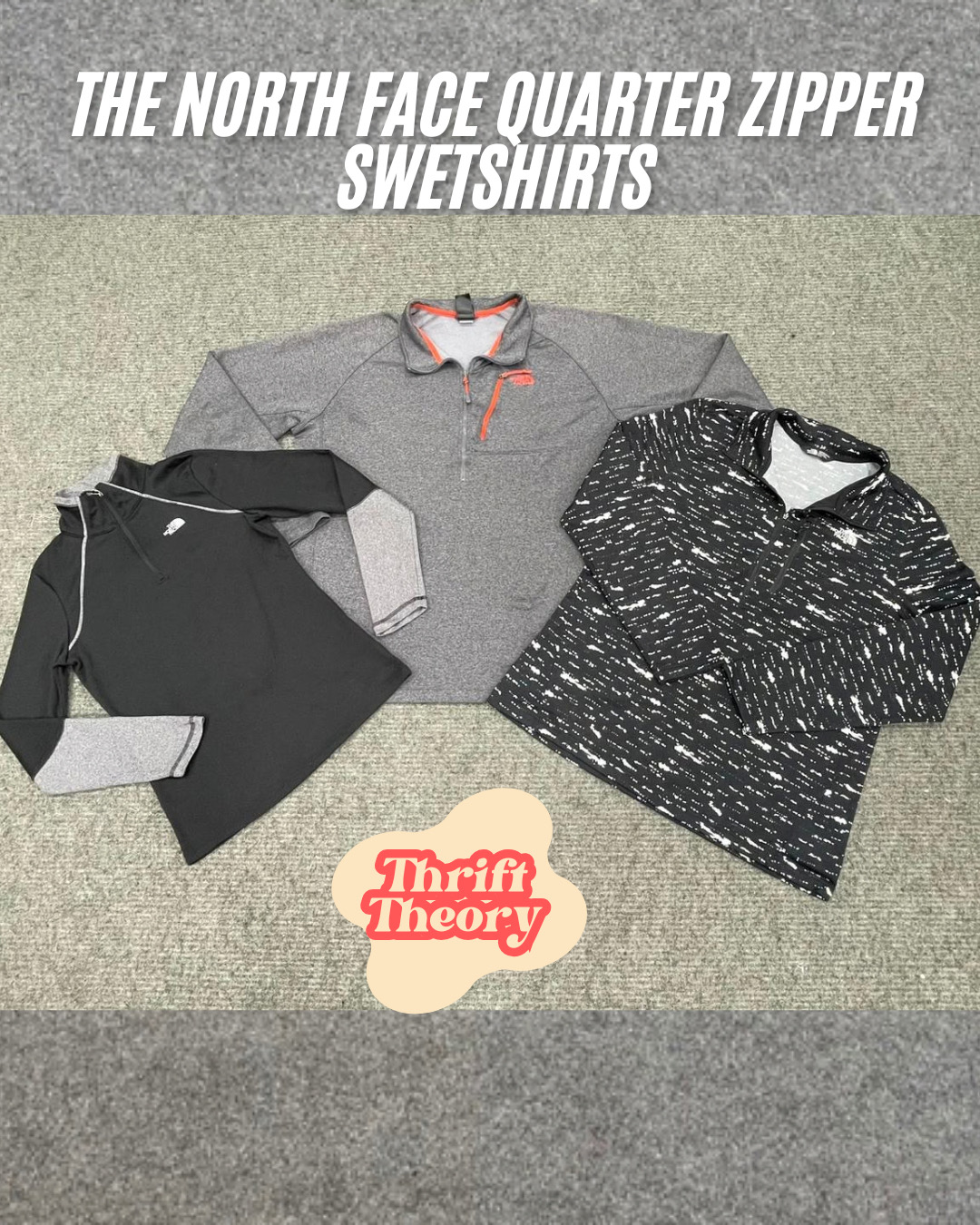 The North Face Quarter Zipper Sweatshirts - (08/03..