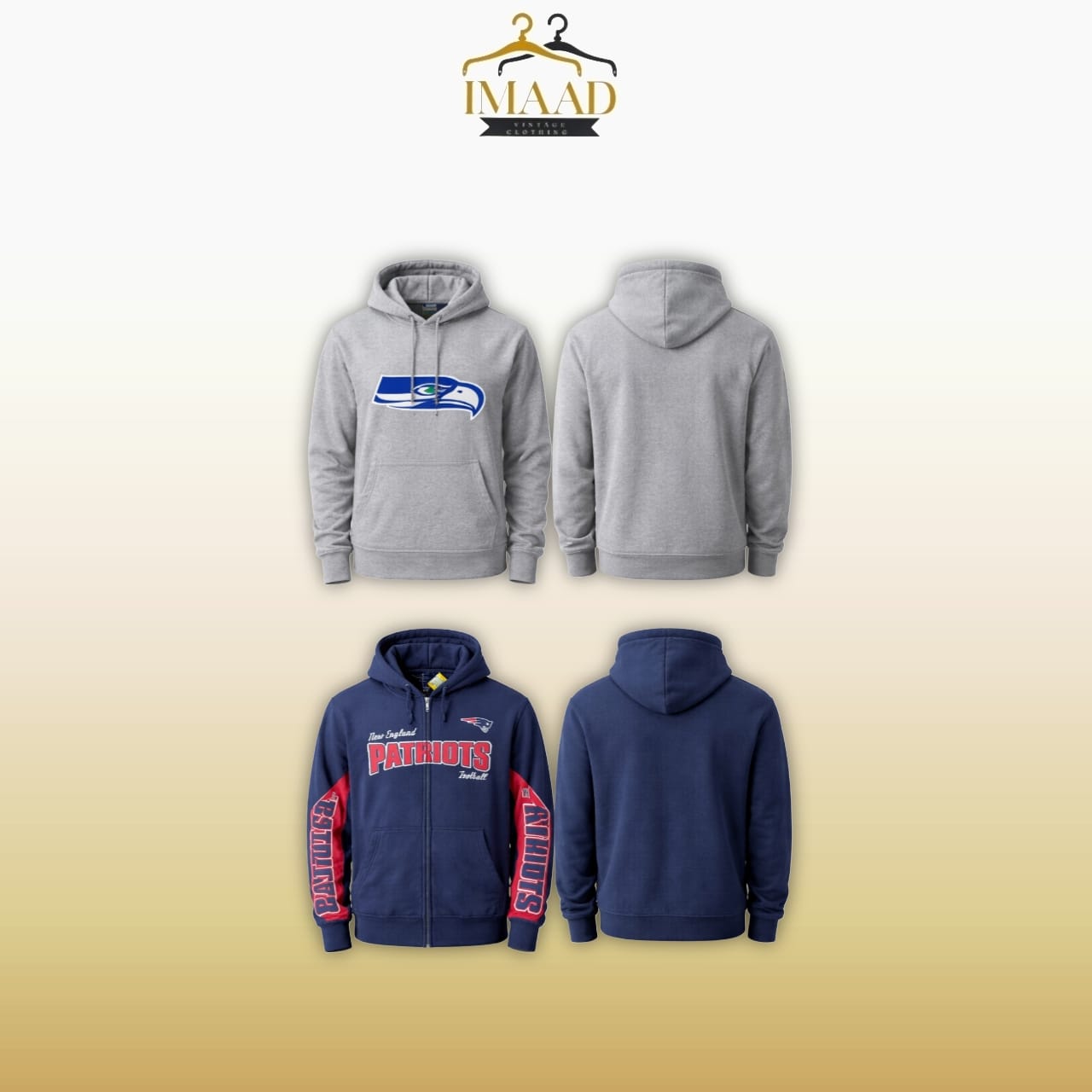 NFL, NHL, NBA, MAJESTIC, HOODIE