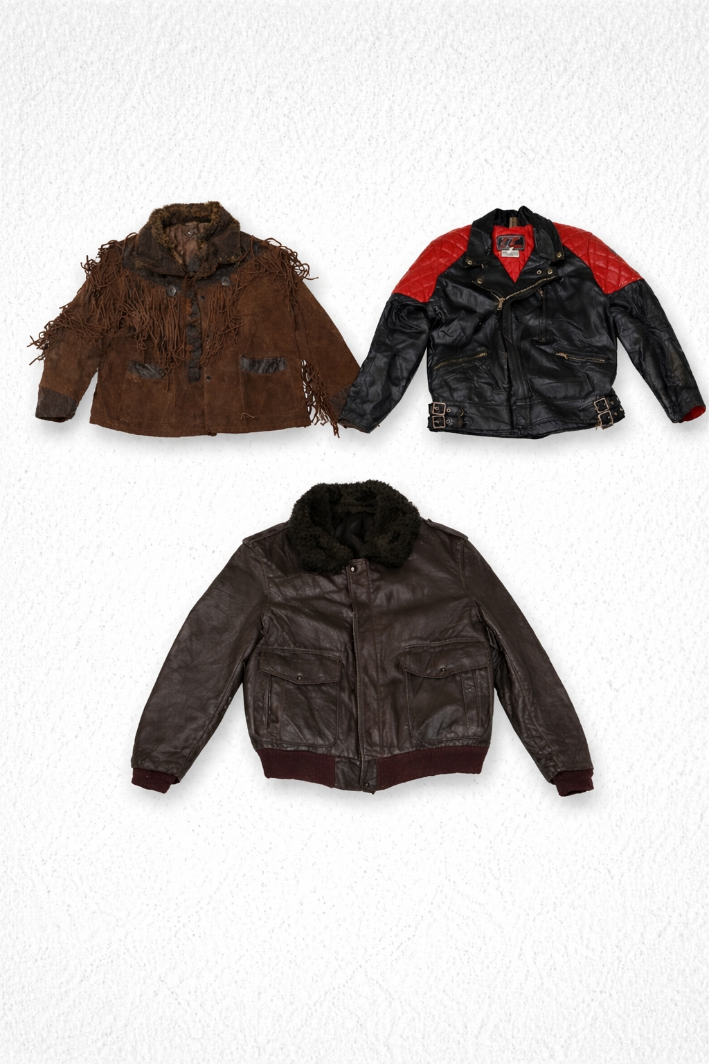 Vintage Leather Bomber Jackets