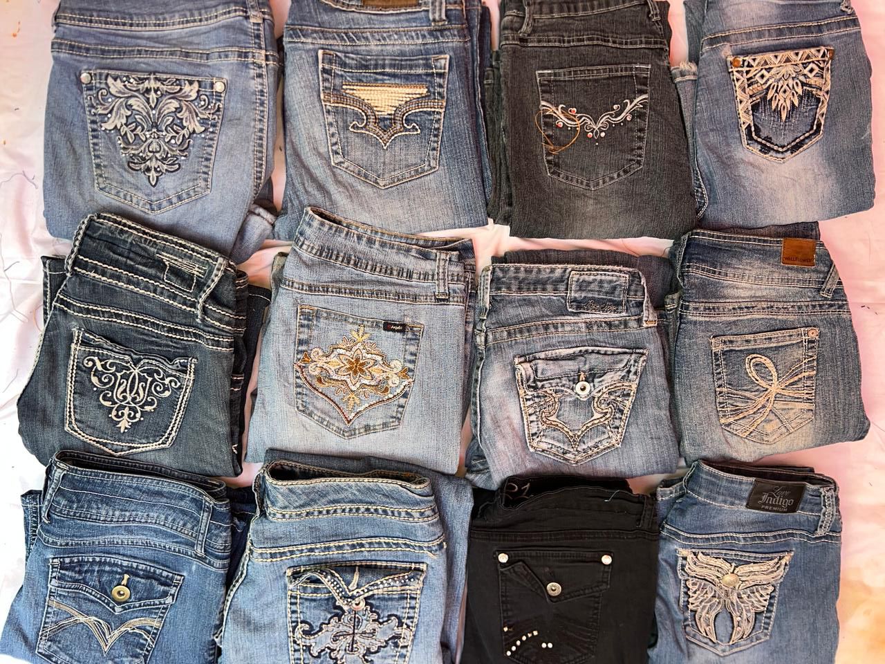 WALLFLOWER AND OTHER MIX BRANDS JEANS (MR 4012)