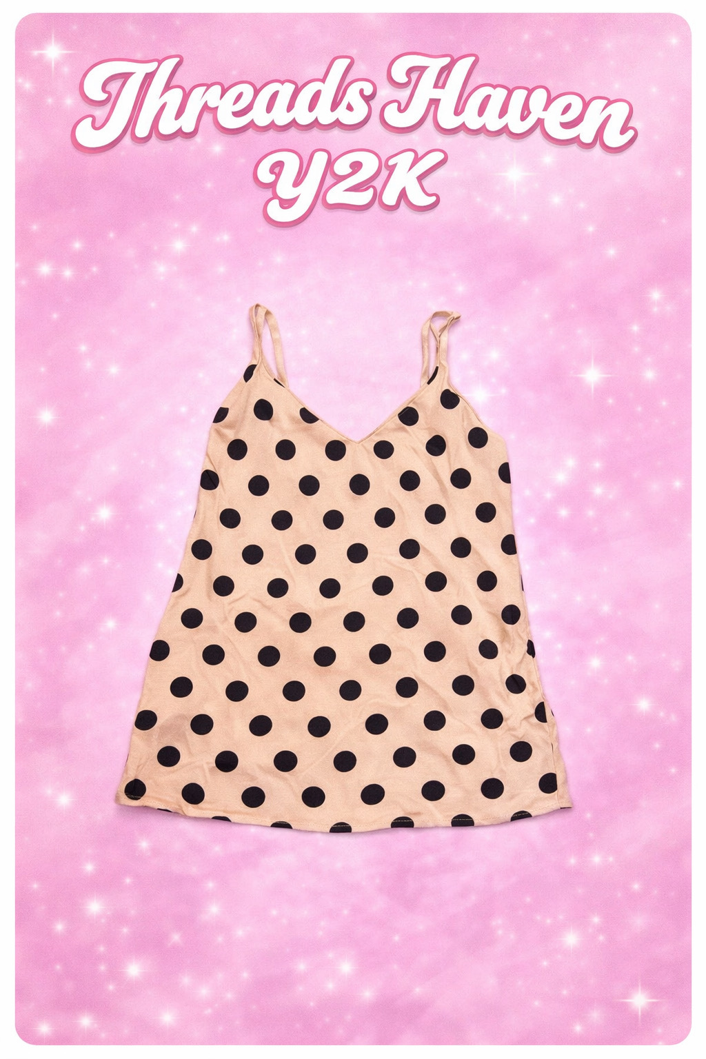 TH # 53 Vintage Y2K Silk Camisole Top – Soft Aesth..