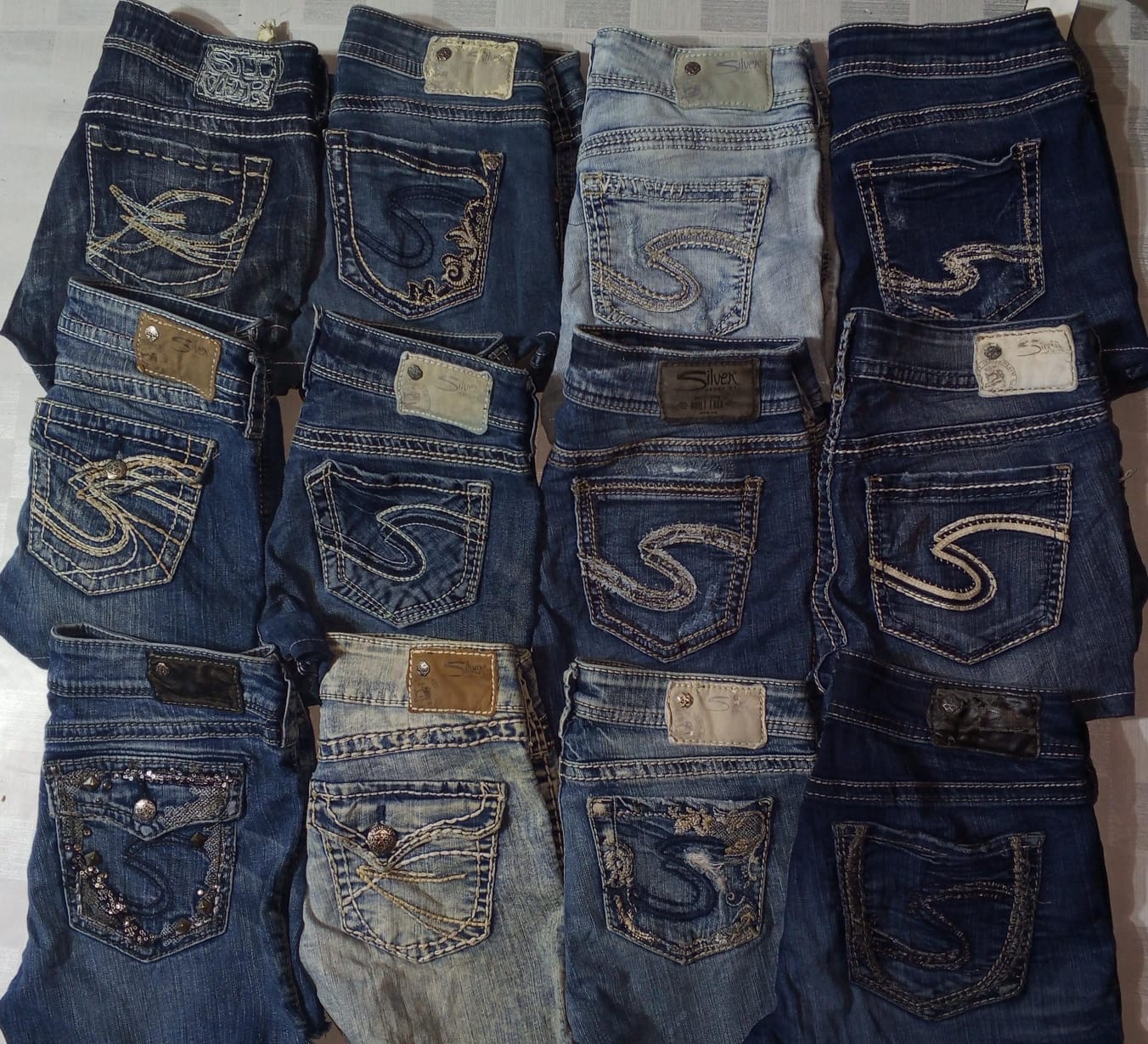 SILVER MINI SHORTS (ID 1105)