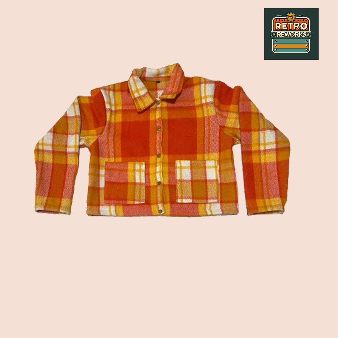 Upcycled Wool Blanket Jackets