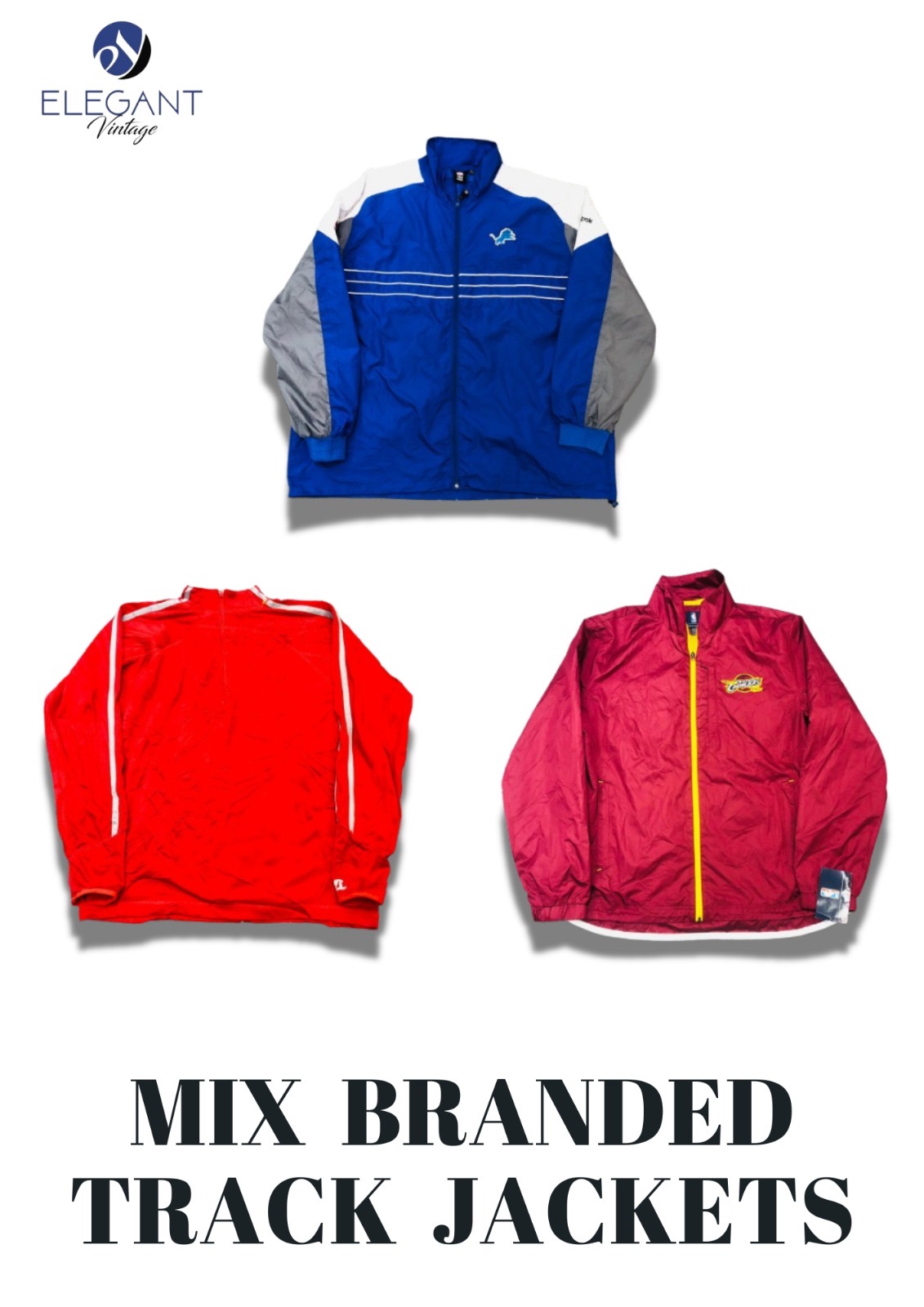 Mix Branded Track Jackets - EVM1043