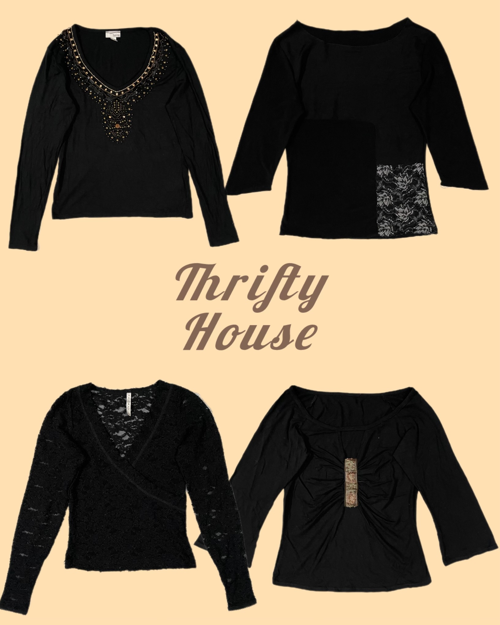 Y2K Blackout Tops(TH/277)