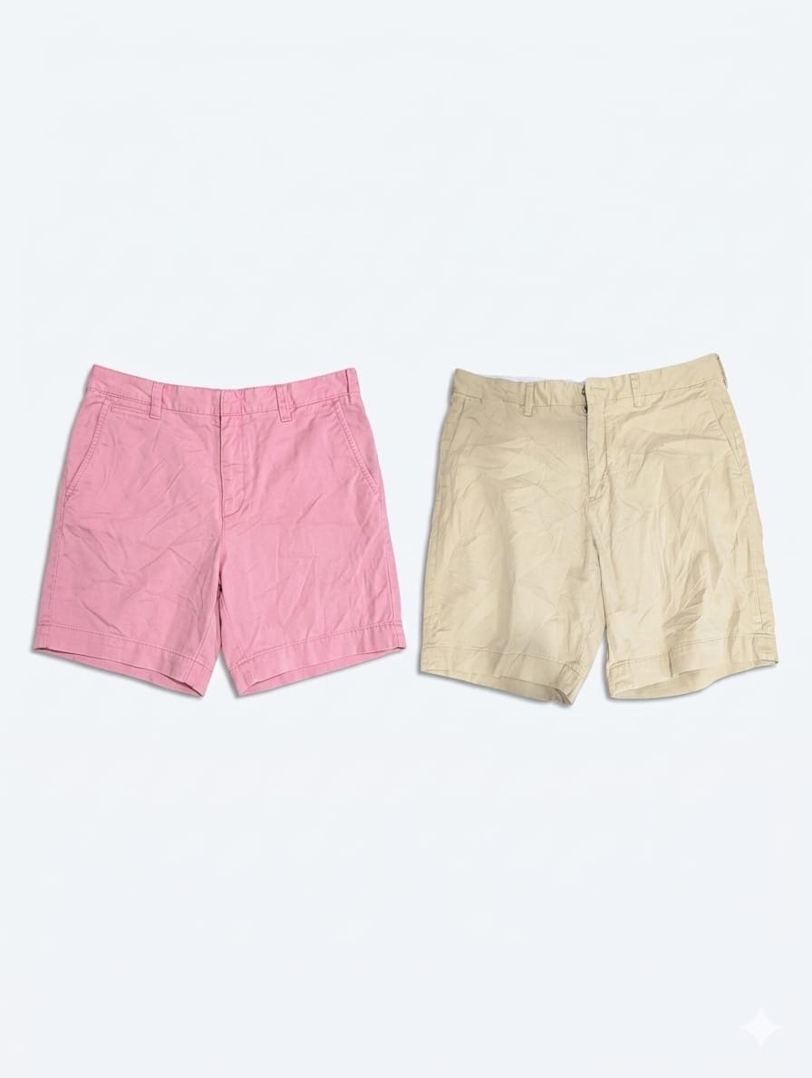 (FV-943) Polo Cotton Shorts