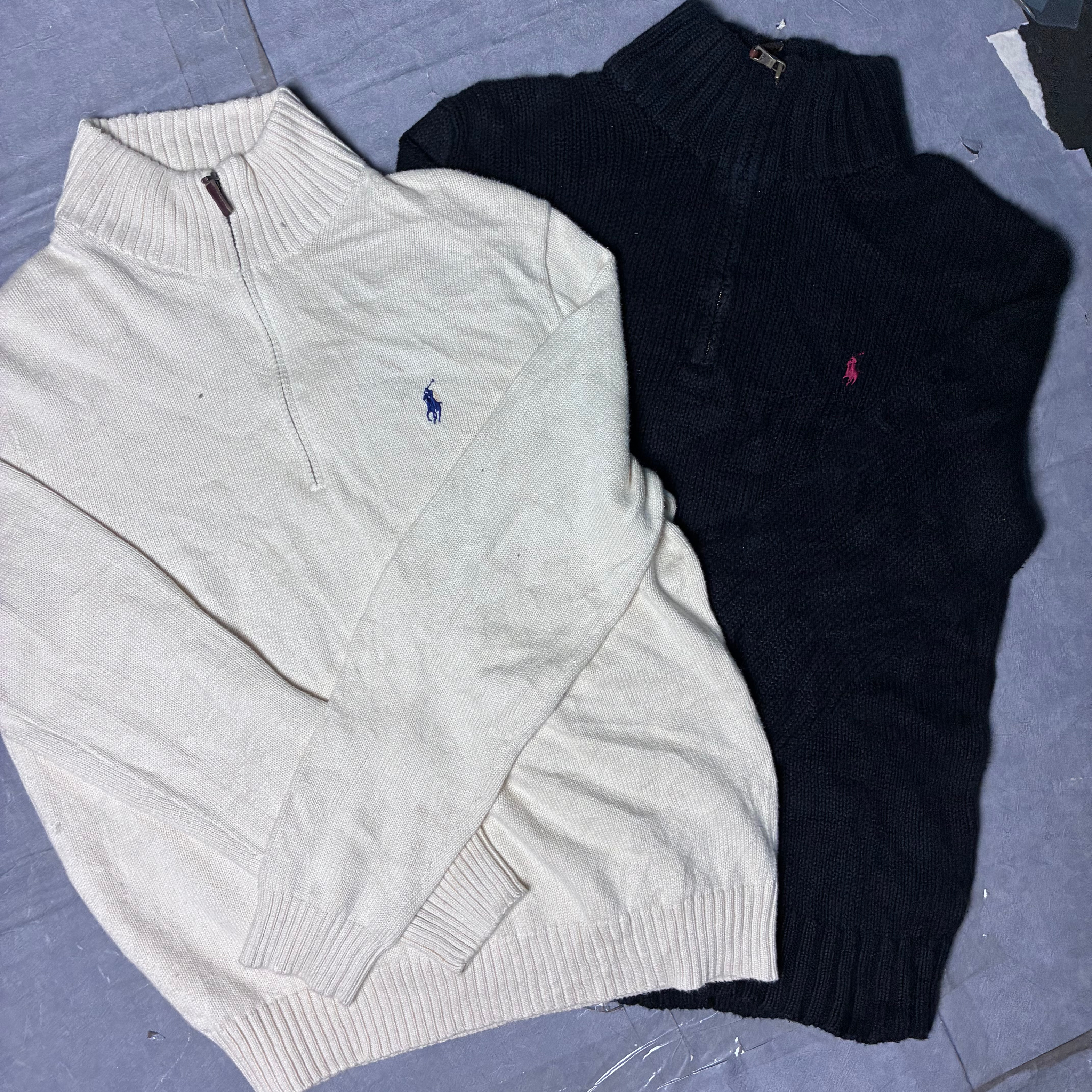 Ralph Lauren 1/4 zip Sweater (Zrs:299)
