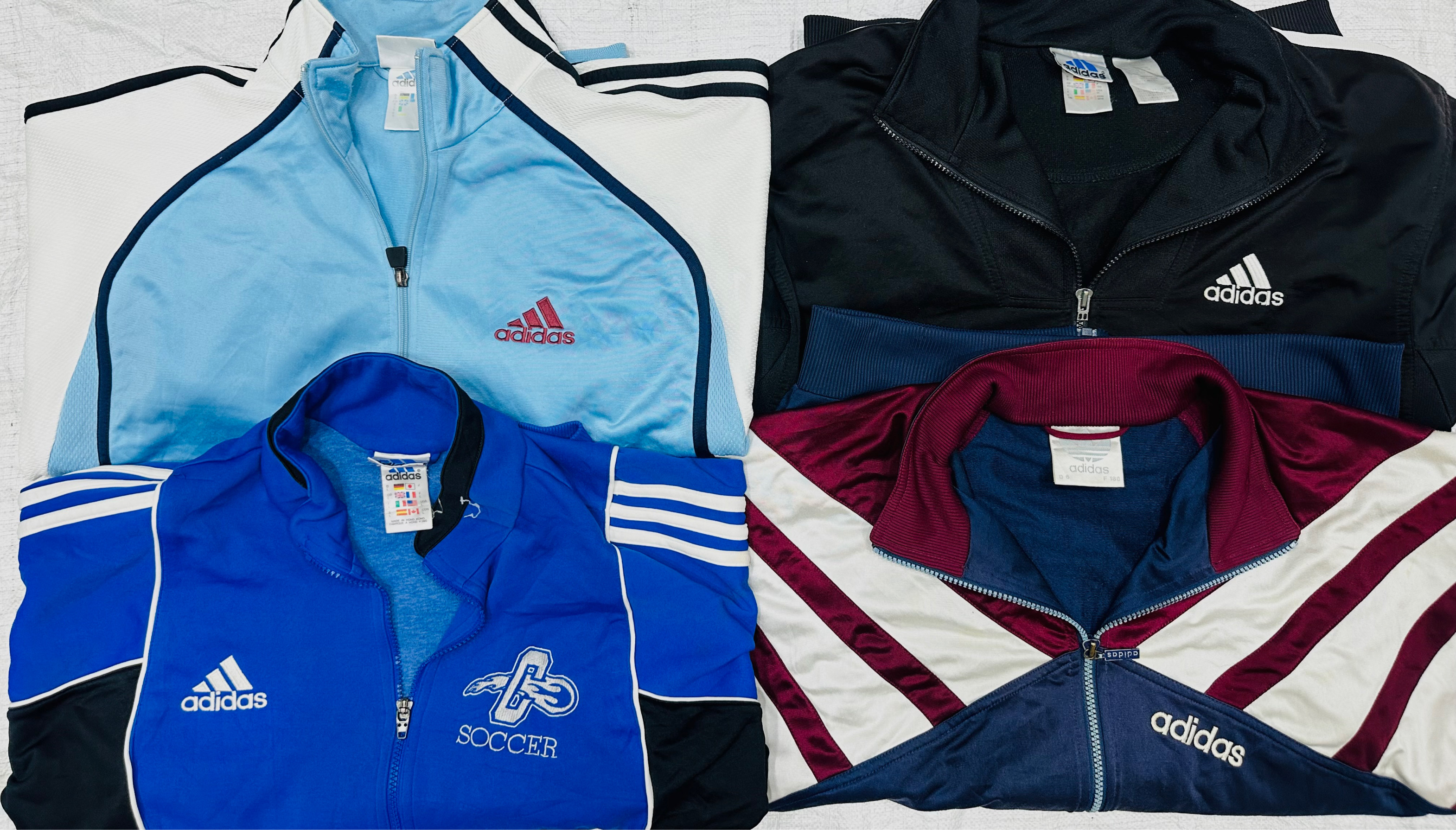 Adidas track jacket vintage