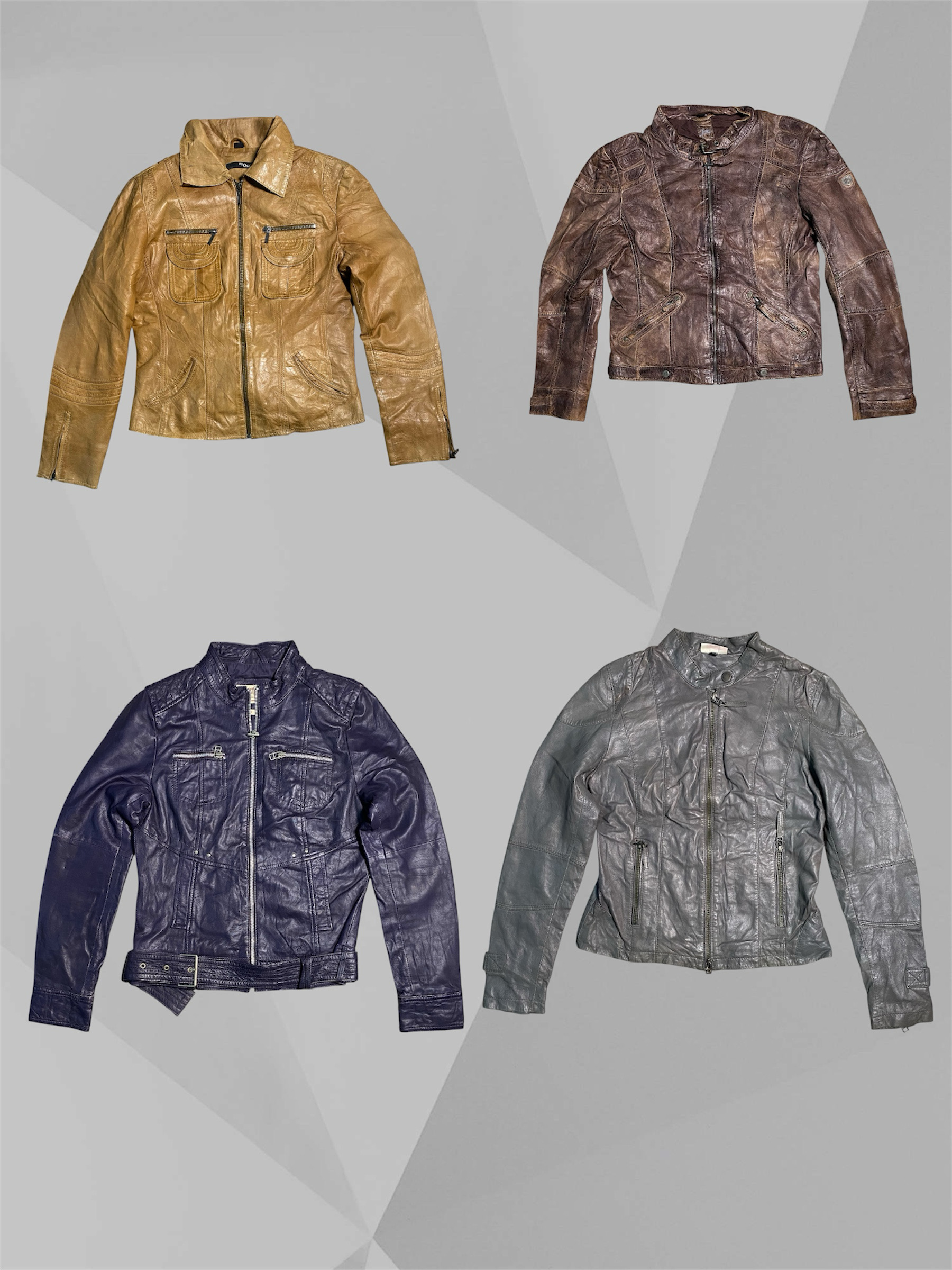 Y2K Leather Jacket (Rep)