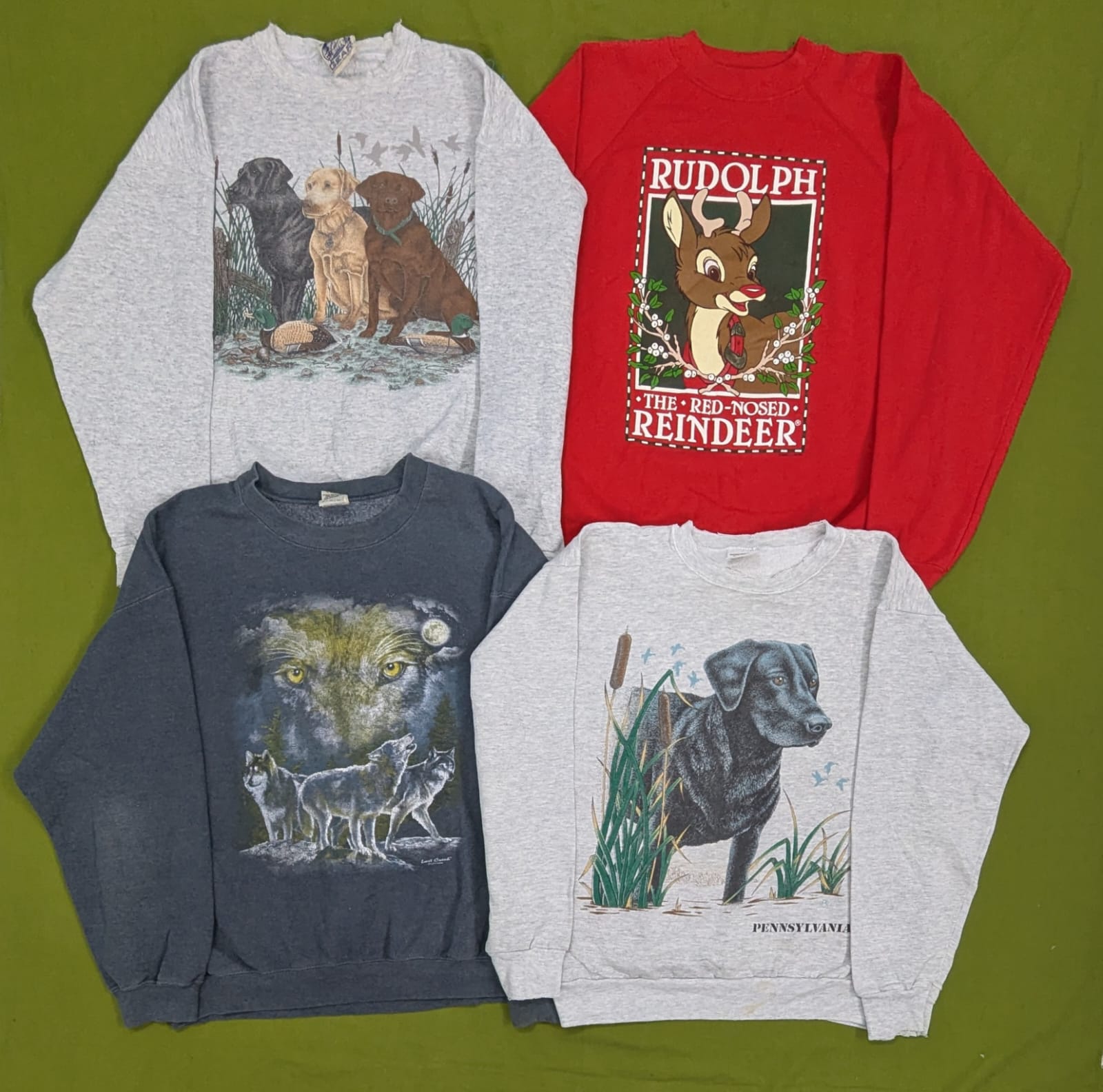 RV2442 Sweatshirts imprimés Animaux