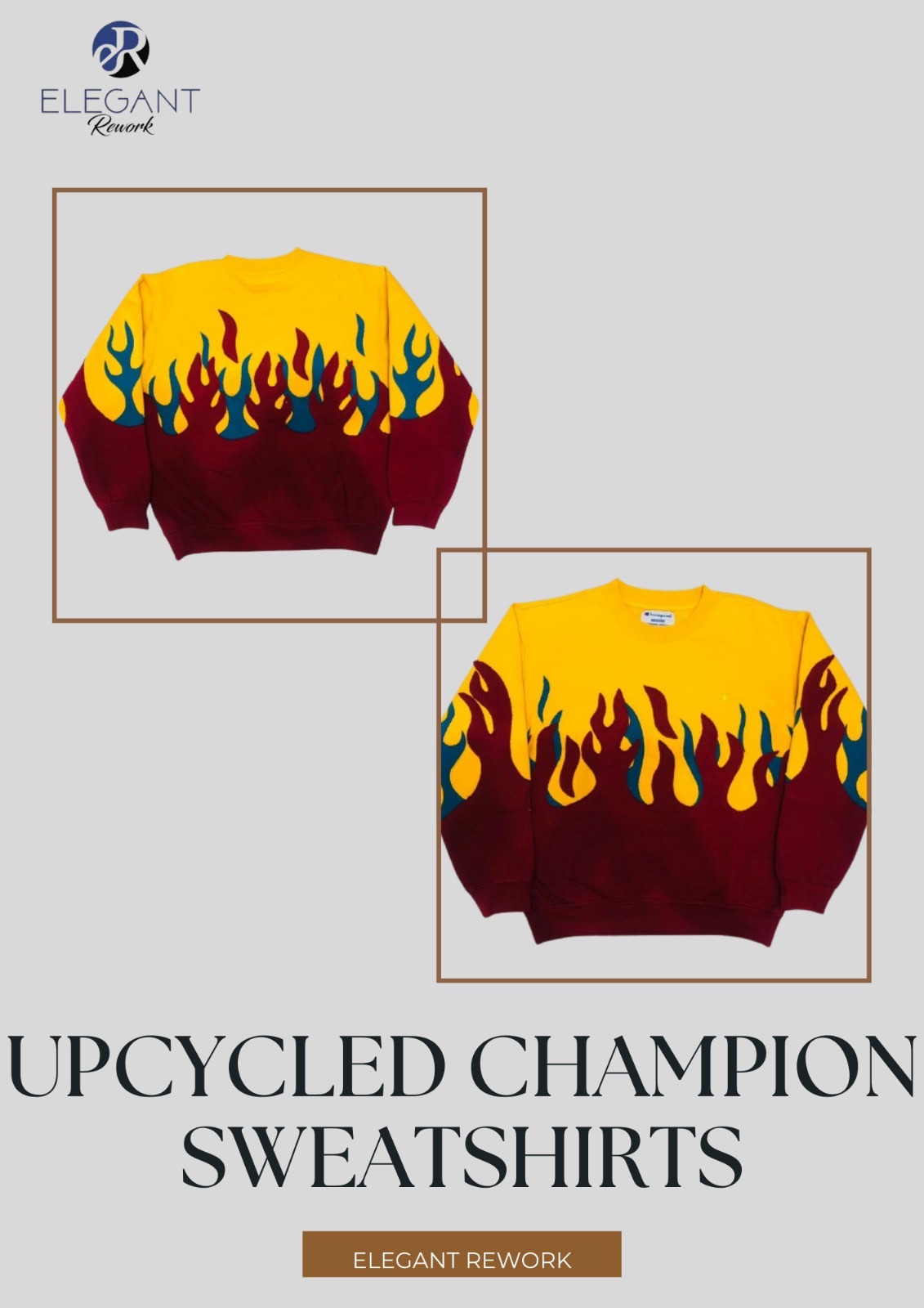 UPCYCLED Champion Sweatshirts - EVR0201